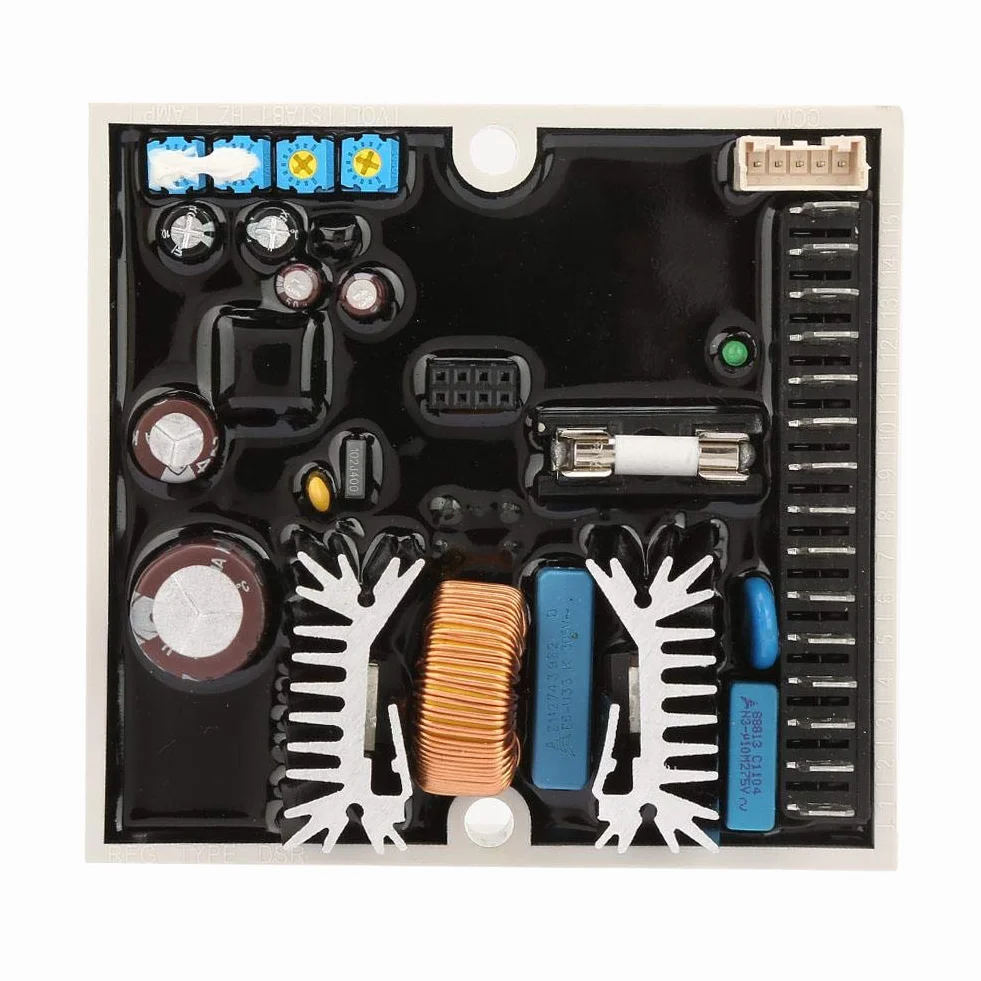 Regolatore di tensione automatico, DC 5A AVR Abete del regolatore di tensione automatico per generatore Meccalte A6762 40-270VAC Durevole lunga durata