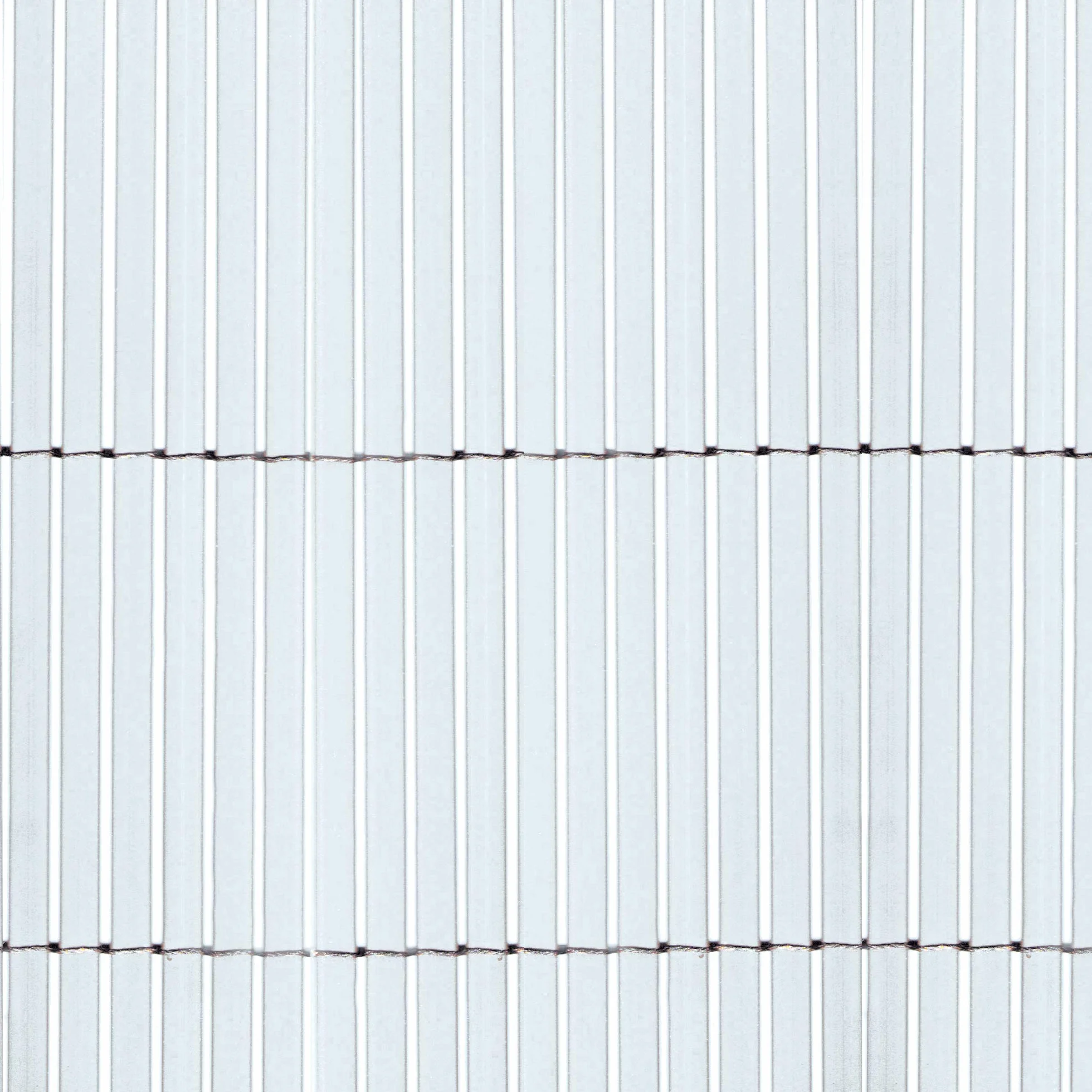 TENAX Colorado 1,00x5 m Bianco, Canniccio Sintetico a Canne Intere da 7mm, Schermante Frangivista in PVC per Giardino, Balcone e Terrazza