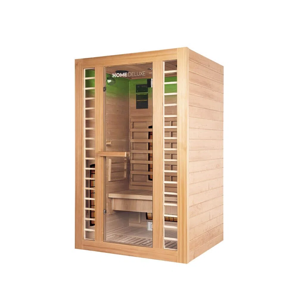 Home Deluxe sauna a infrarossi REDSUN M Deluxe 120x105x190 cm 2 persone cabina