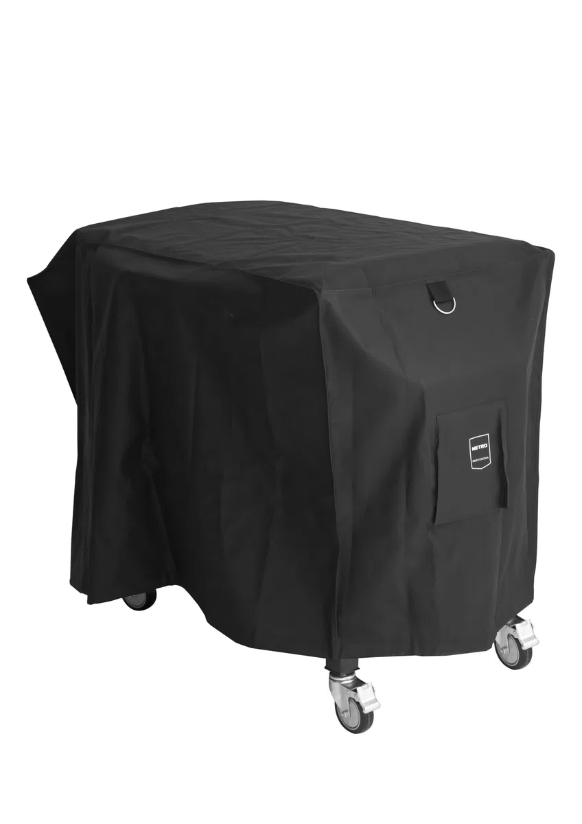 METRO PROFESSIONAL Barbecue a Gas Dayton 6 Bruciatori 108x53 cm Acciaio Nero 22.2 kW
