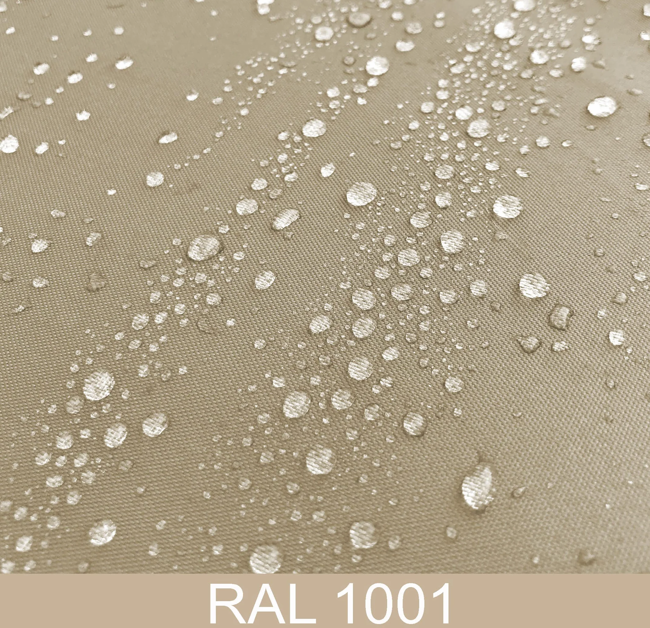 QUICK STAR Paravento da Giardino 170 x 165 cm 3 Parti Pieghevole Divisorio in Tessuto Beige