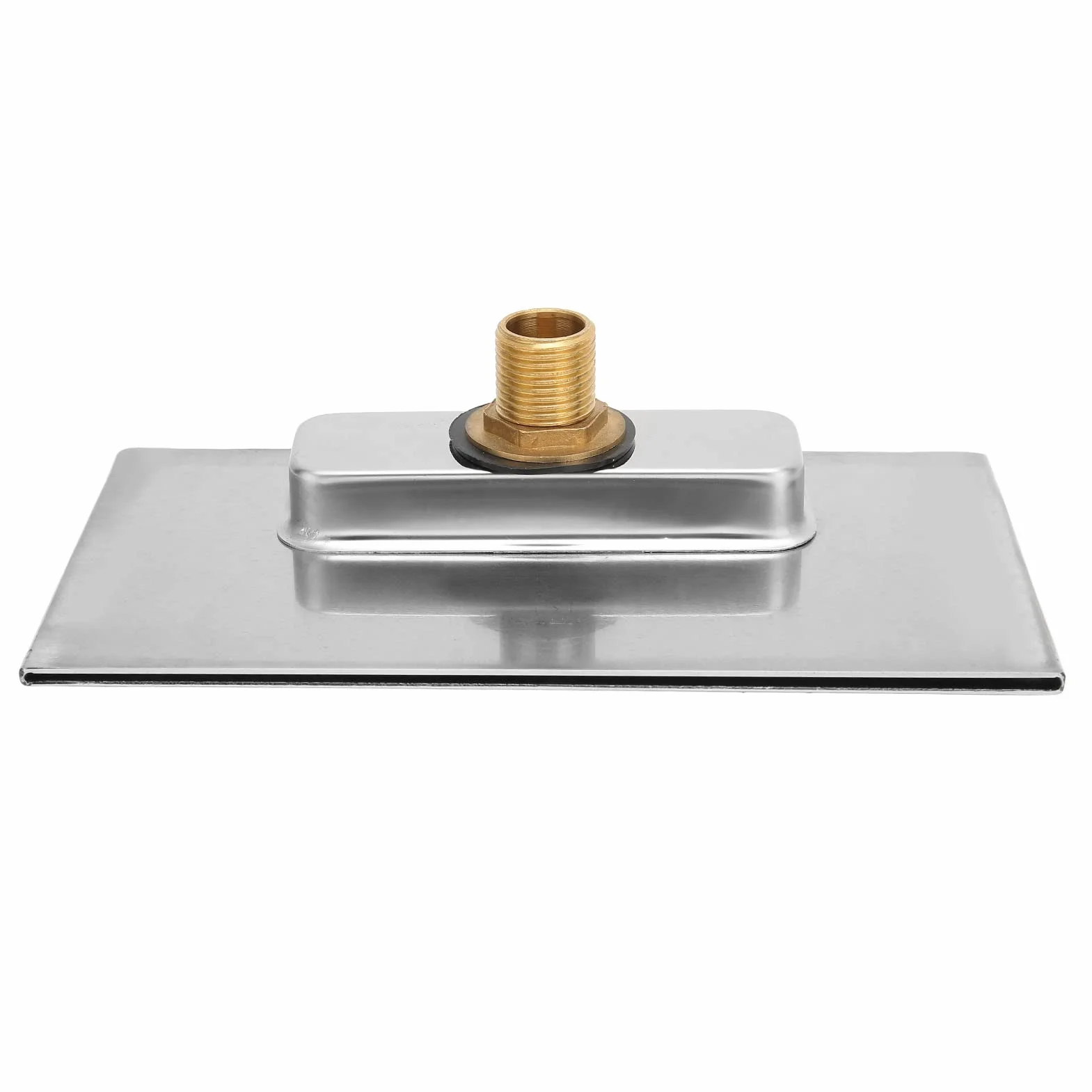 Cascata Sfioratore Lama G1/2 Filettatura Esterna Stagno Cascata 19 cm Fontana per Piscina in Acciaio Inox per Giardino Esterno Piscina Acqua Caratteristiche