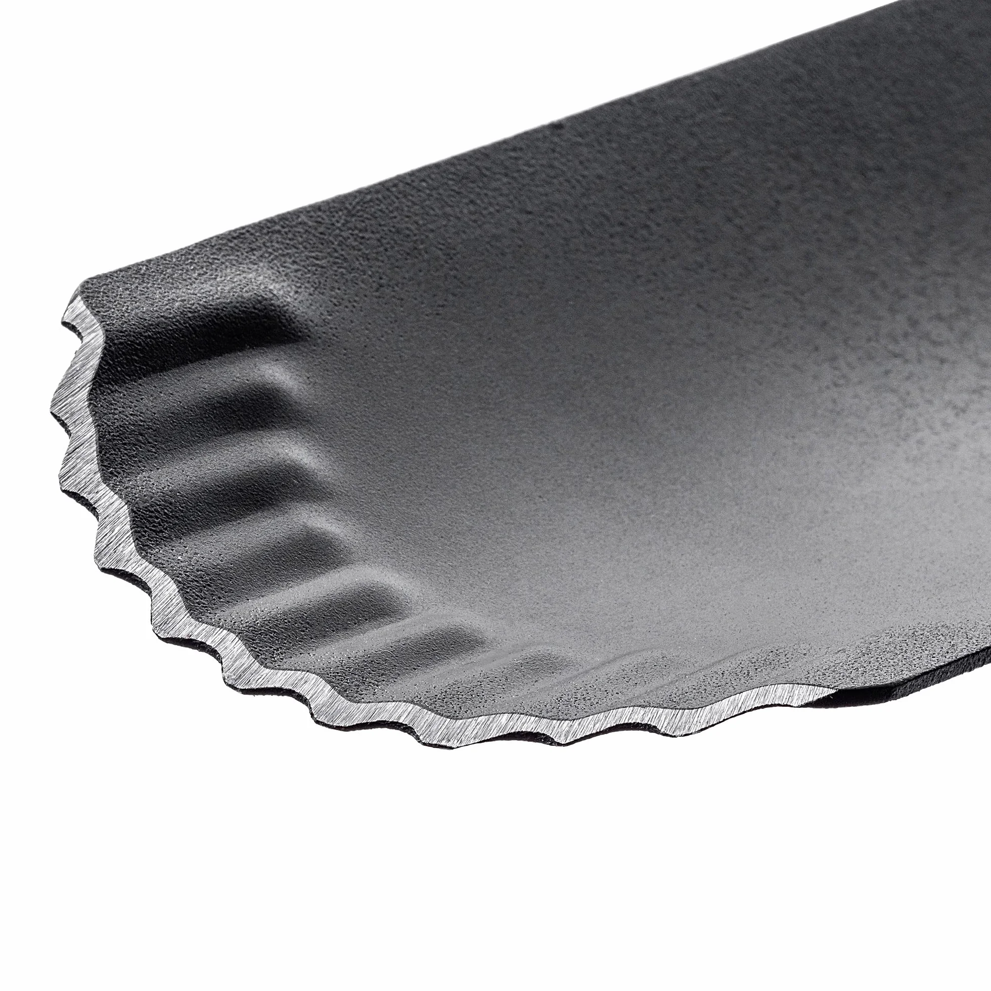 KADAX Pala per drenaggio, pala con manico a D e manico, leggera pala per drenaggio con denti, pala da giardino ergonomica, vanga per foro, 124 x 14 cm