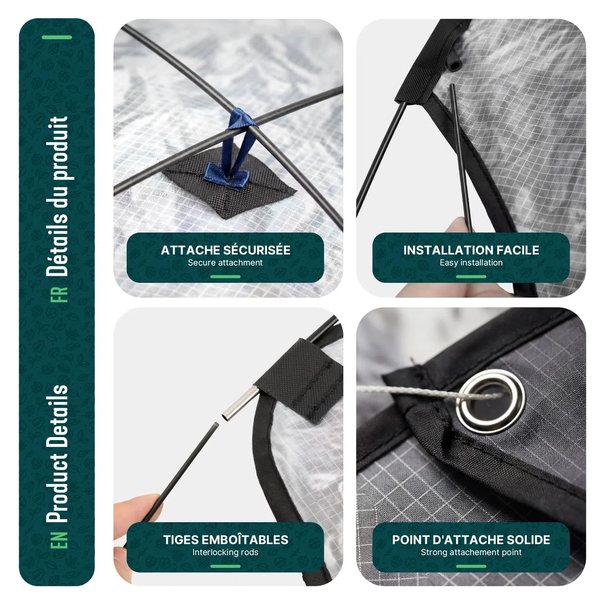 VOUNOT® Spaventapasseri Uccelli con Aquilone Falco Realistico, Dissuasore Uccelli da Esterno con Asta Telescopica 4 m e 2 Aquiloni Intercambiabili, per Giardino, Orto e Fattoria, Modello E&G