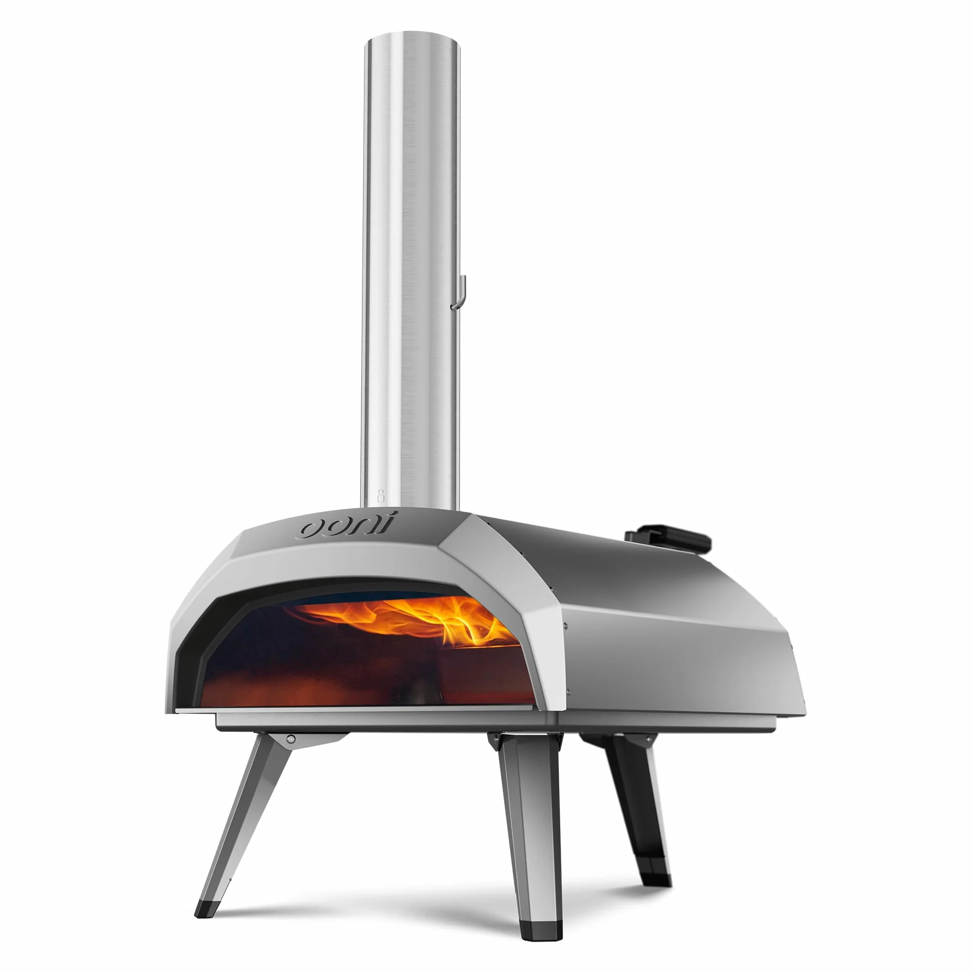 Ooni Karu 12 Forno Pizza a Legna e Carbone – 500°C in 60 Secondi – Portatile per Pizze 30 cm