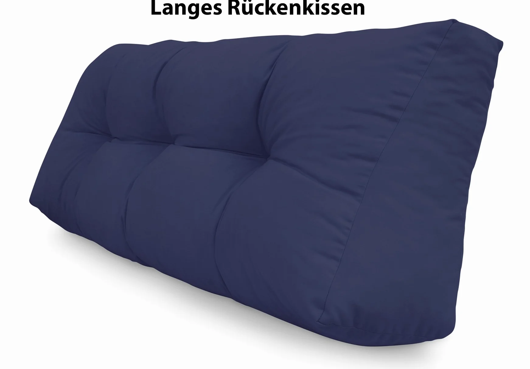Spatium Cuscini per Pallet Euro Schienale 20 cm di spessore, Blu scuro, 120 x 40