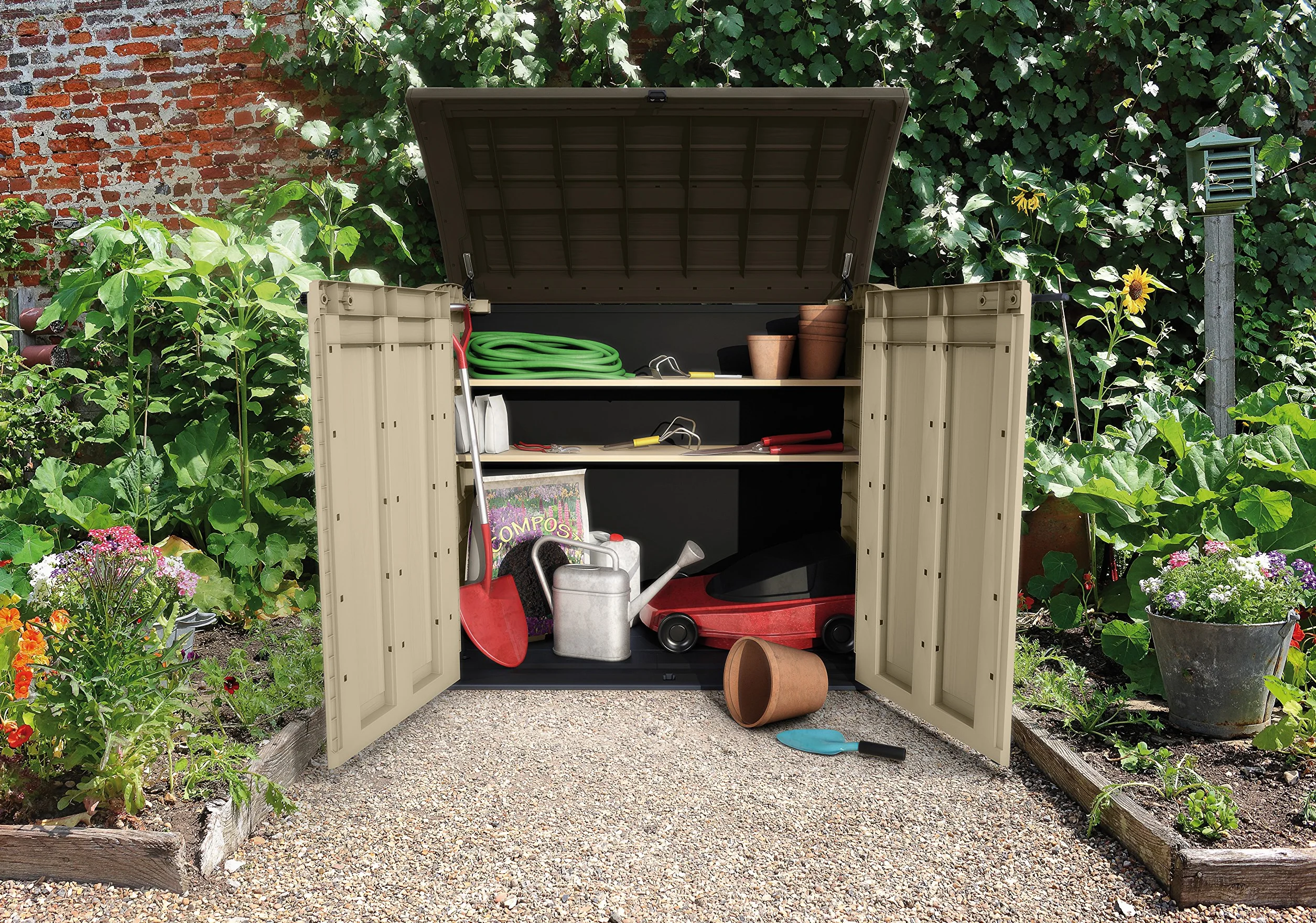 Keter Porta Attrezzi Store It Out Arc Beige 146x82x120 cm