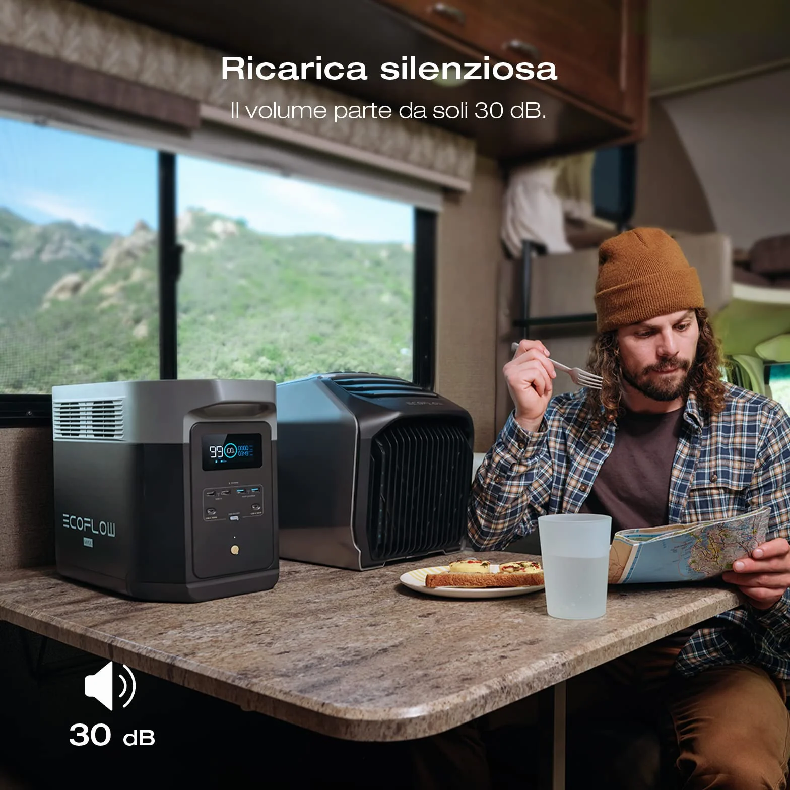 EcoFlow DELTA 2 Max Stazione elettrica portatile 2048Wh