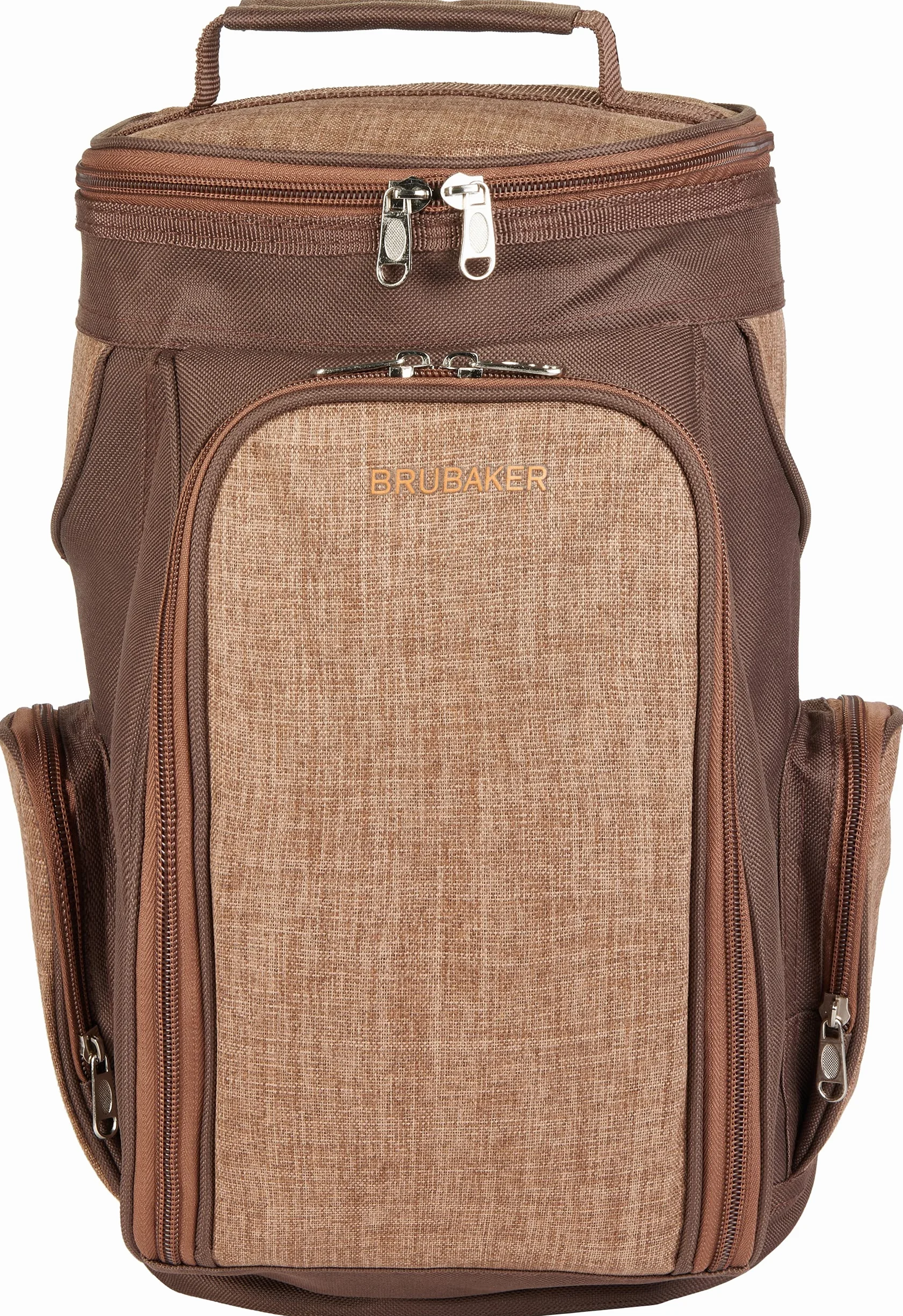 Brubaker Borsa Refrigerante per Vino Isolata Termica Portatile con Maniglia Zaino