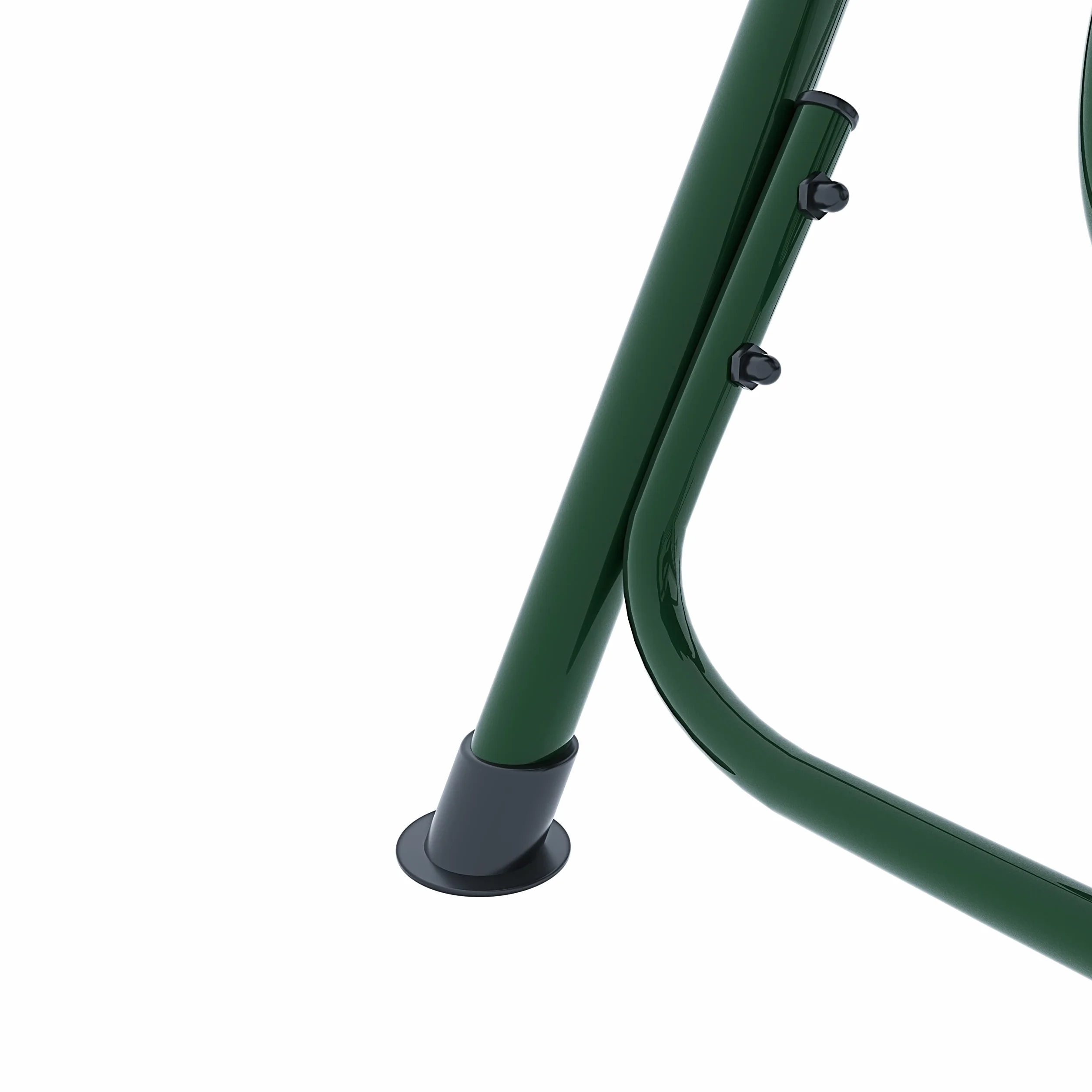 Dondolo 3 Posti Con Tettuccio Parasole Regolabile Cuscini Imbottiti Struttura Robusta In Acciaio Verniciato Da Esterno Giardino Balcone Terrazzo Piscina 170 x 110 x 153 Cm (Verde A Righe)