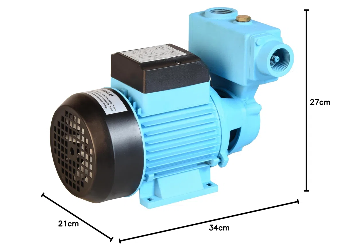 Pompa dell'acqua WZP 750 (750 W, 3000 l/h, altezza di mandata 55 m) - per acqua pulita - pompa da giardino, per irrigazione, dell'acqua piovana