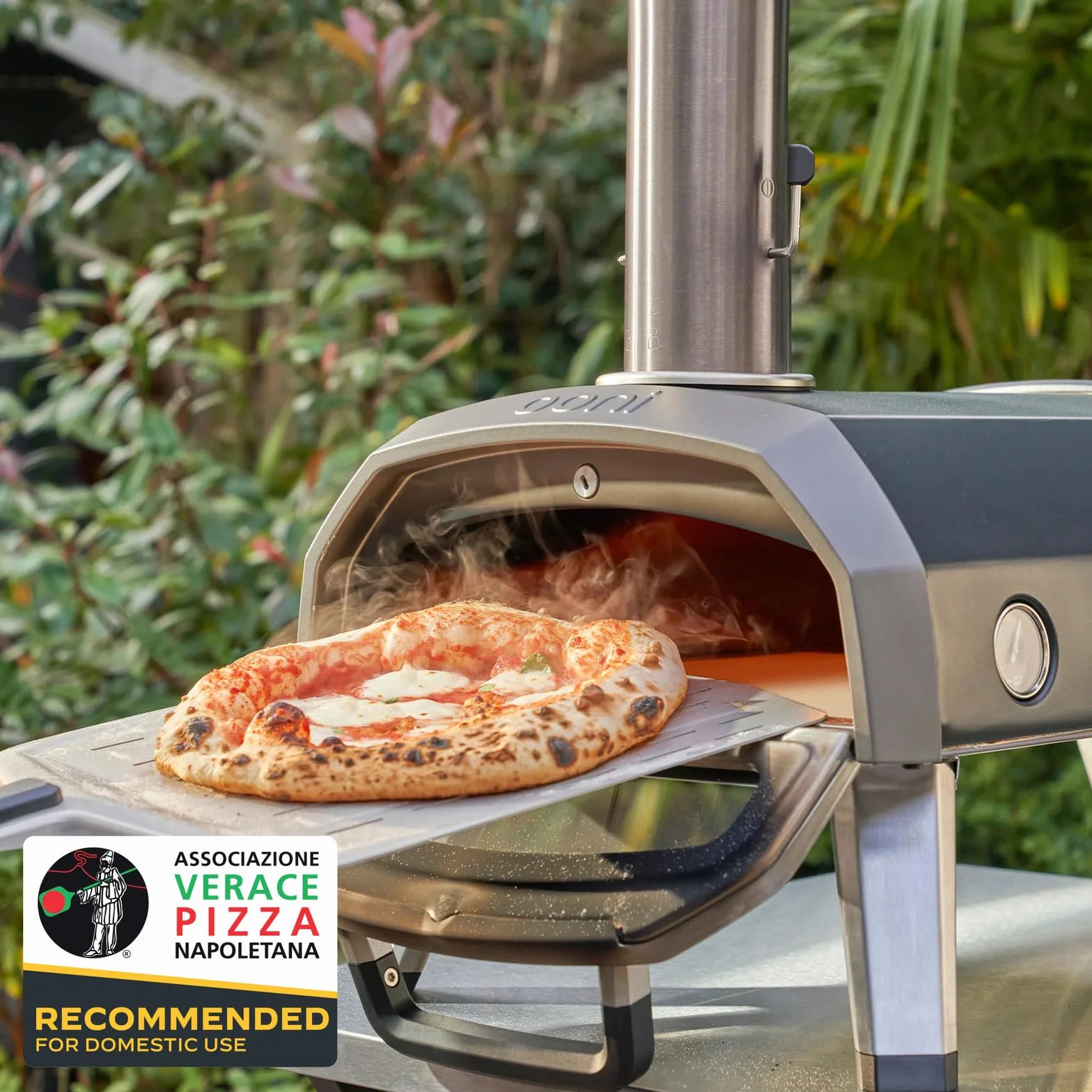 Ooni Karu 12G forno per pizza multicombustibile da esterno gas/legna/carbone