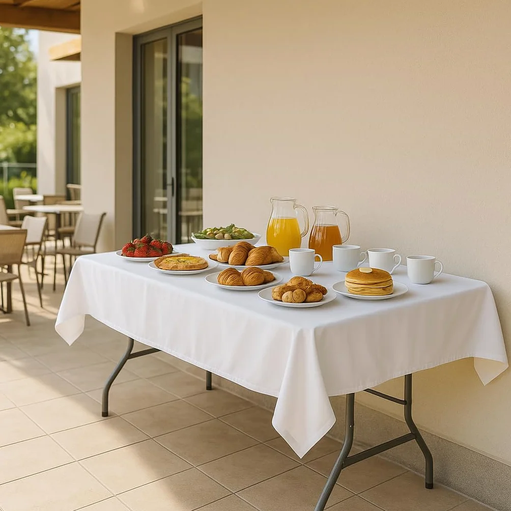 Brigros Tavolo Pieghevole Da Giardino 180x70x74 Pieghevole A Valigetta Con Maniglia Salvaspazio