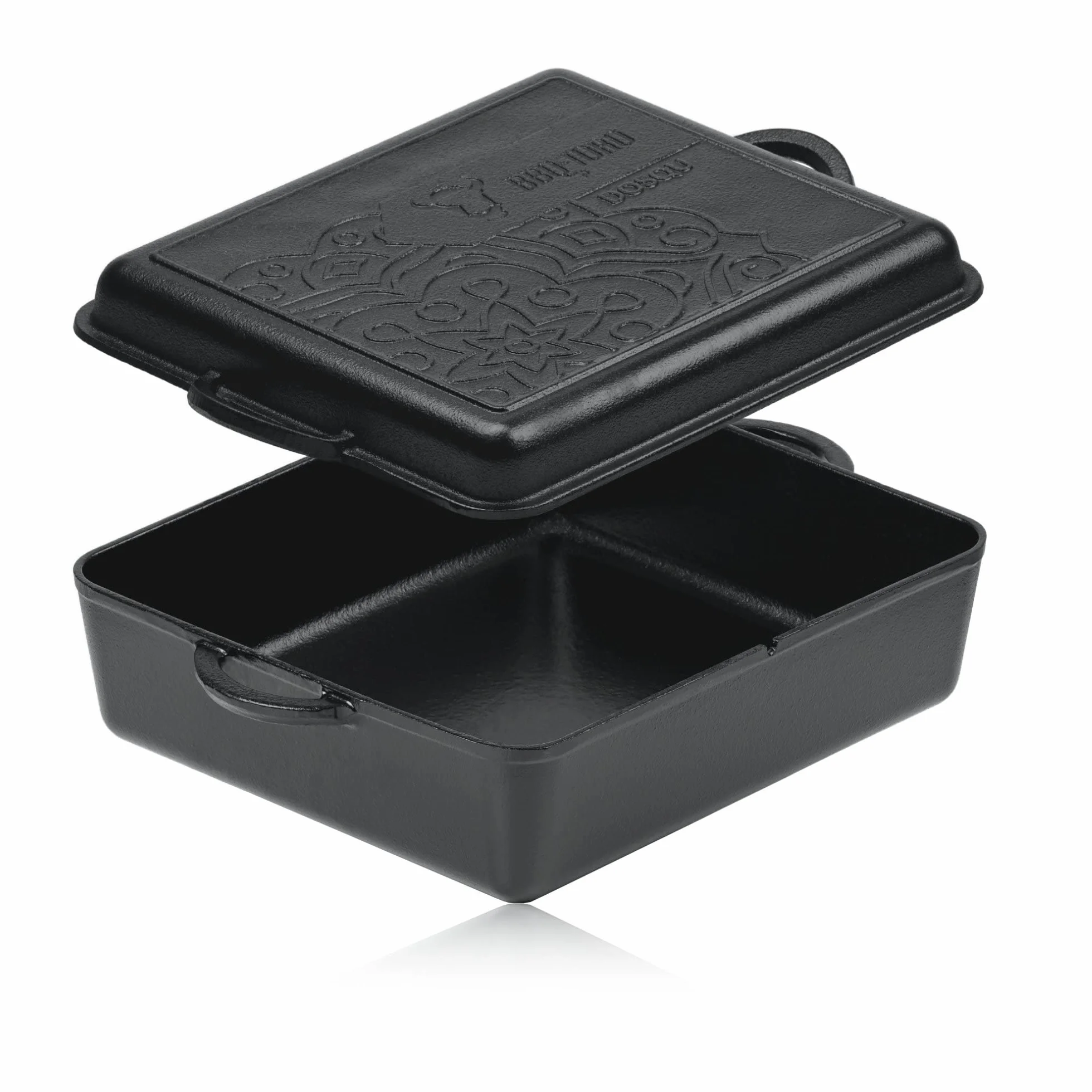 BBQ-Toro Ultimate Dutch Oven Pan con rivestimento PRO3+ | Pentola in ghisa | 10,5 litri | Preseasoned - già cotta | Casseruola con coperchio