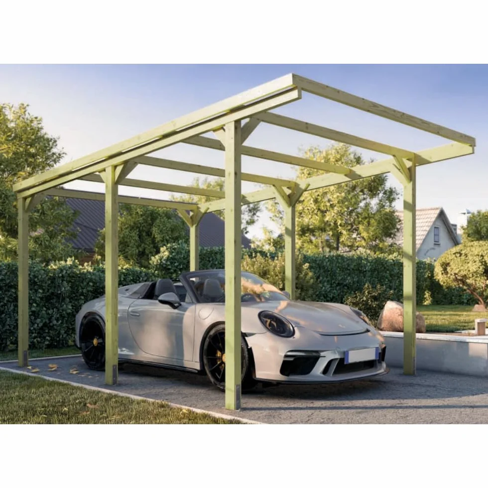 Pergola da Giardino 3x5 m in Legno massello trattata in Autoclave Resistente Agenti atmosferici Made in Italy