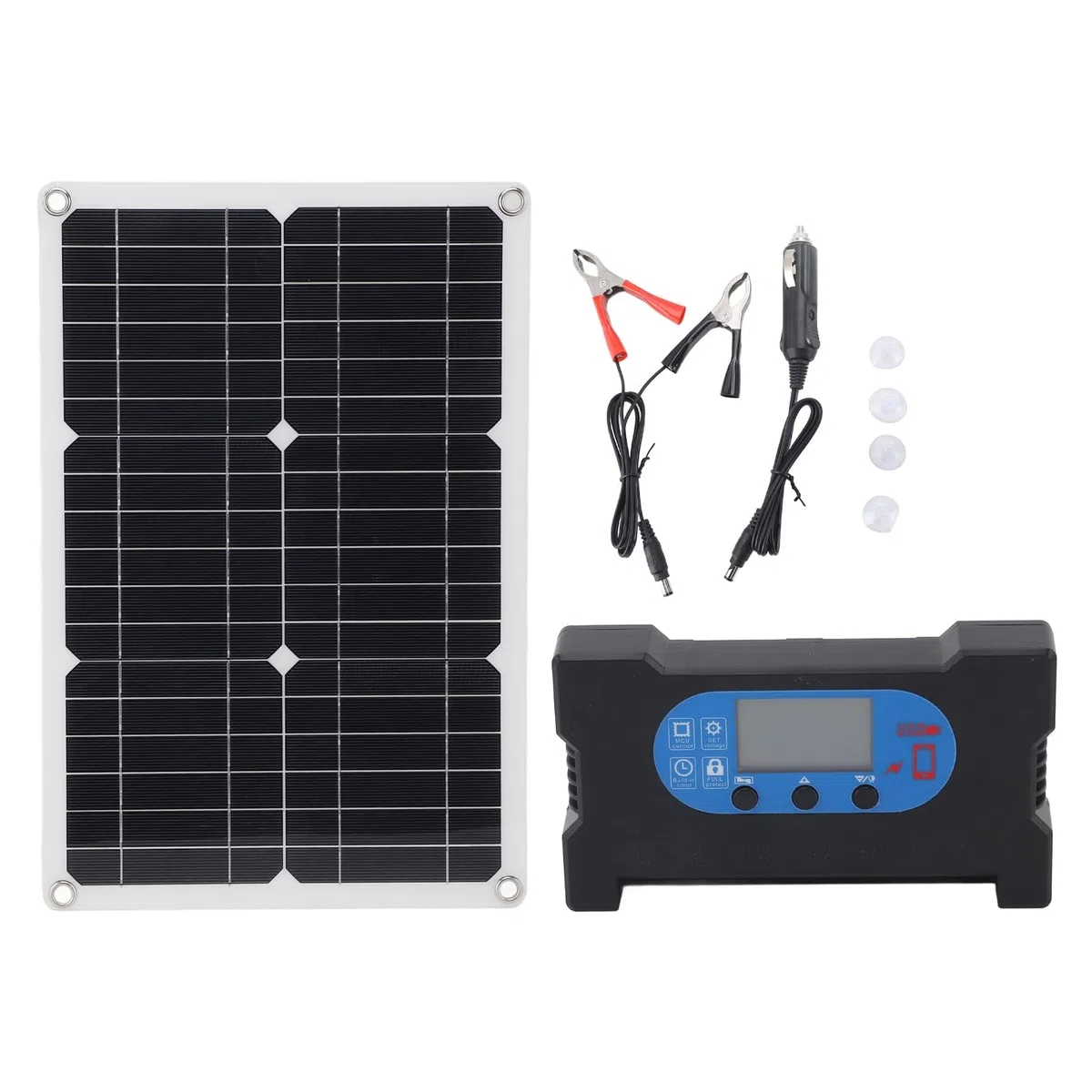 Kit Pannelli Solari Monocristallini 20W 18W Caricatore Solare Affidabile