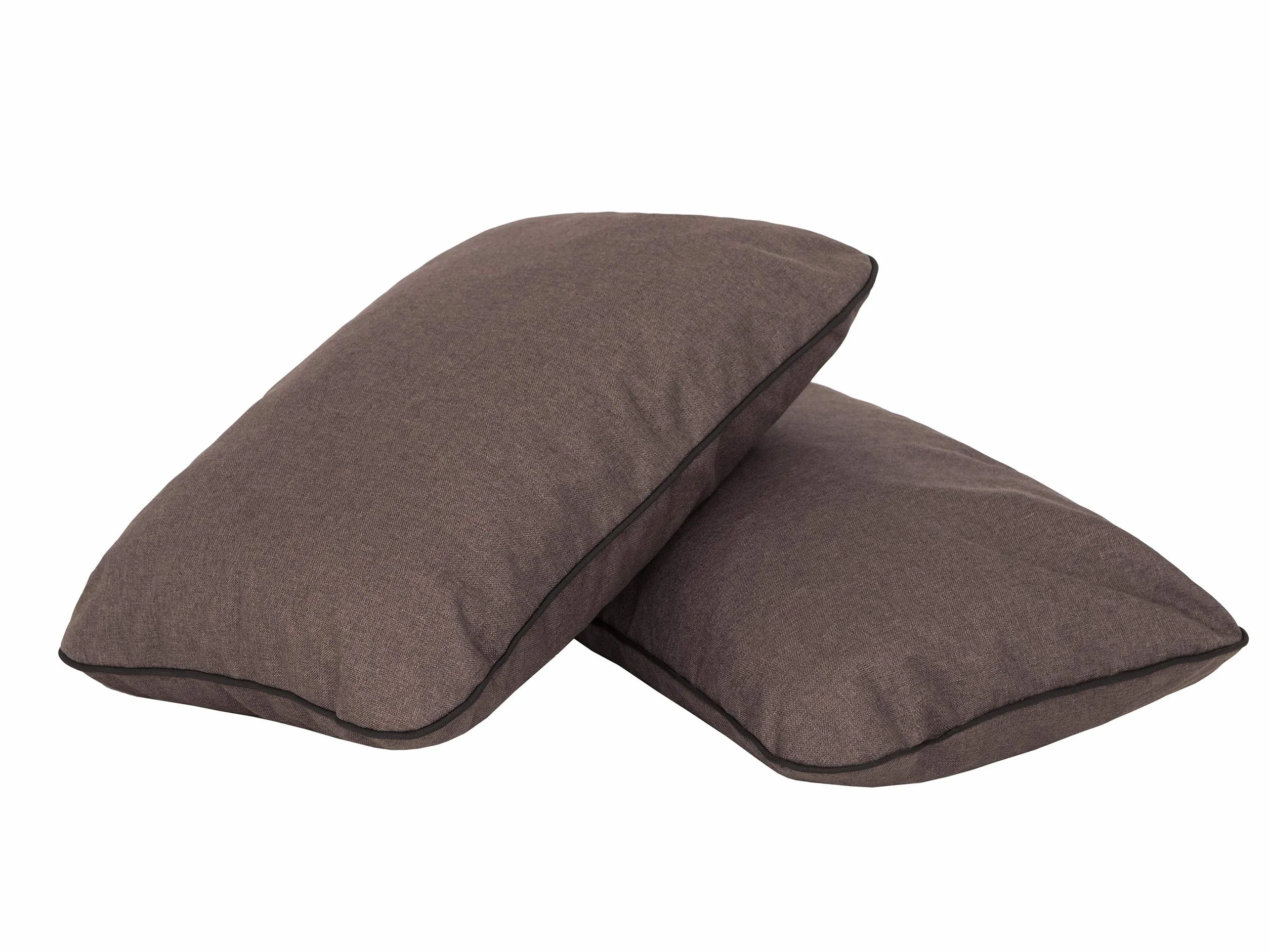 Cuscino per Panchina, Cuscino per panche da giardino a dondolo, Cuscino per panca altalena Hollywood - Cuscini Impermeabili con Cinghie di Fissaggio , incl. 2 cuscini laterali - 150 cm - marrone scuro