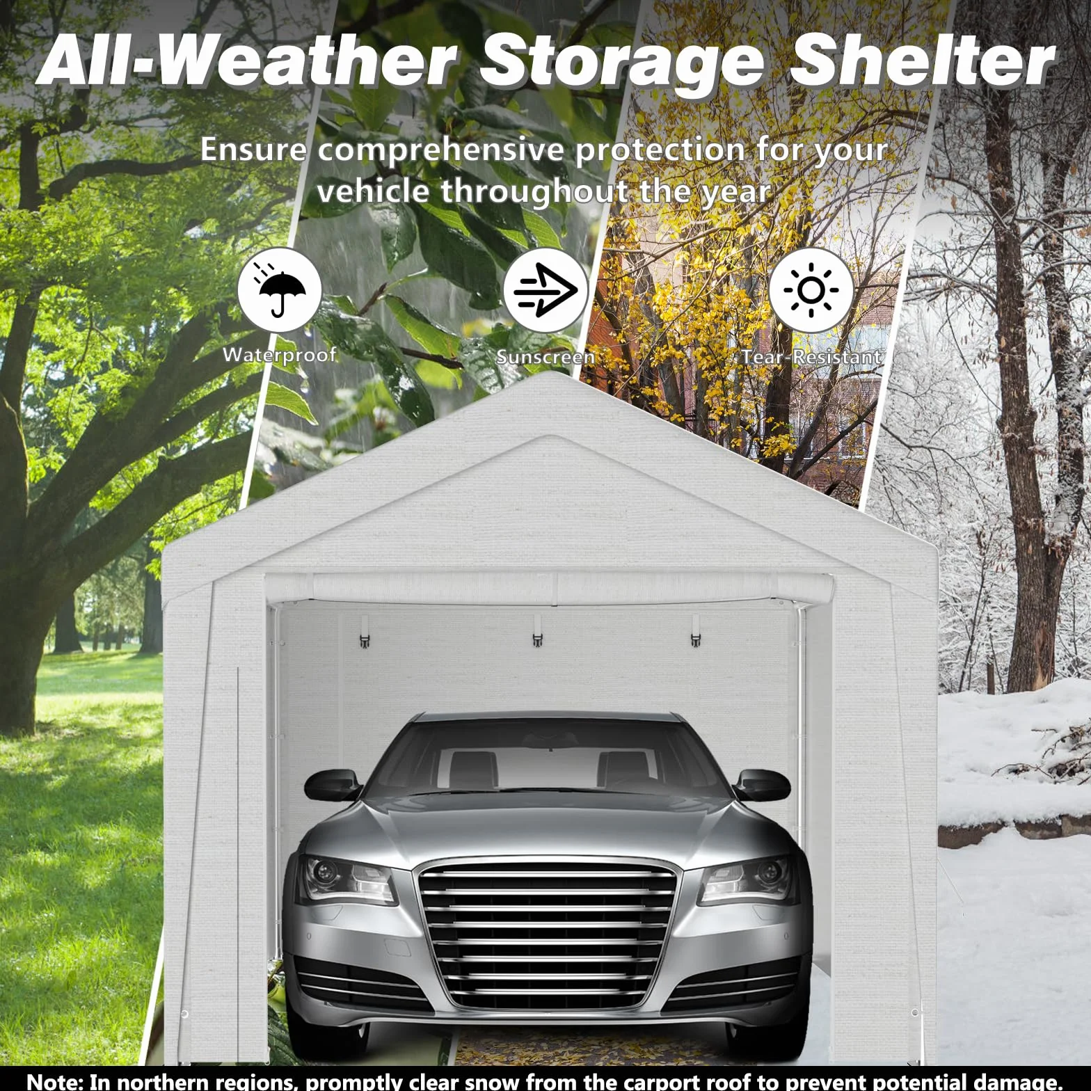 Gazebo per tenda 3x4m telone PE resistenti UV pareti laterali rimovibili telaio metallico tetto rinforzato
