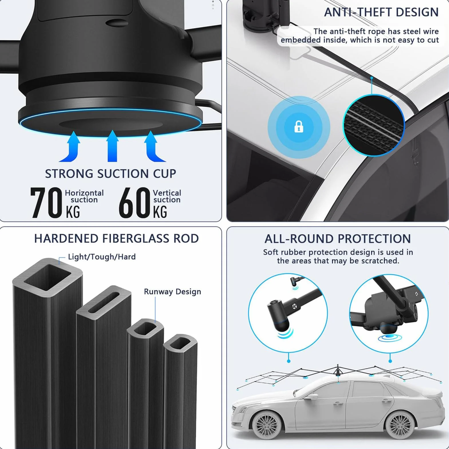 Tenda da Auto Completamente Automatica con Telecomando, Tettoia Elettrica Pieghevole Carport Mobile