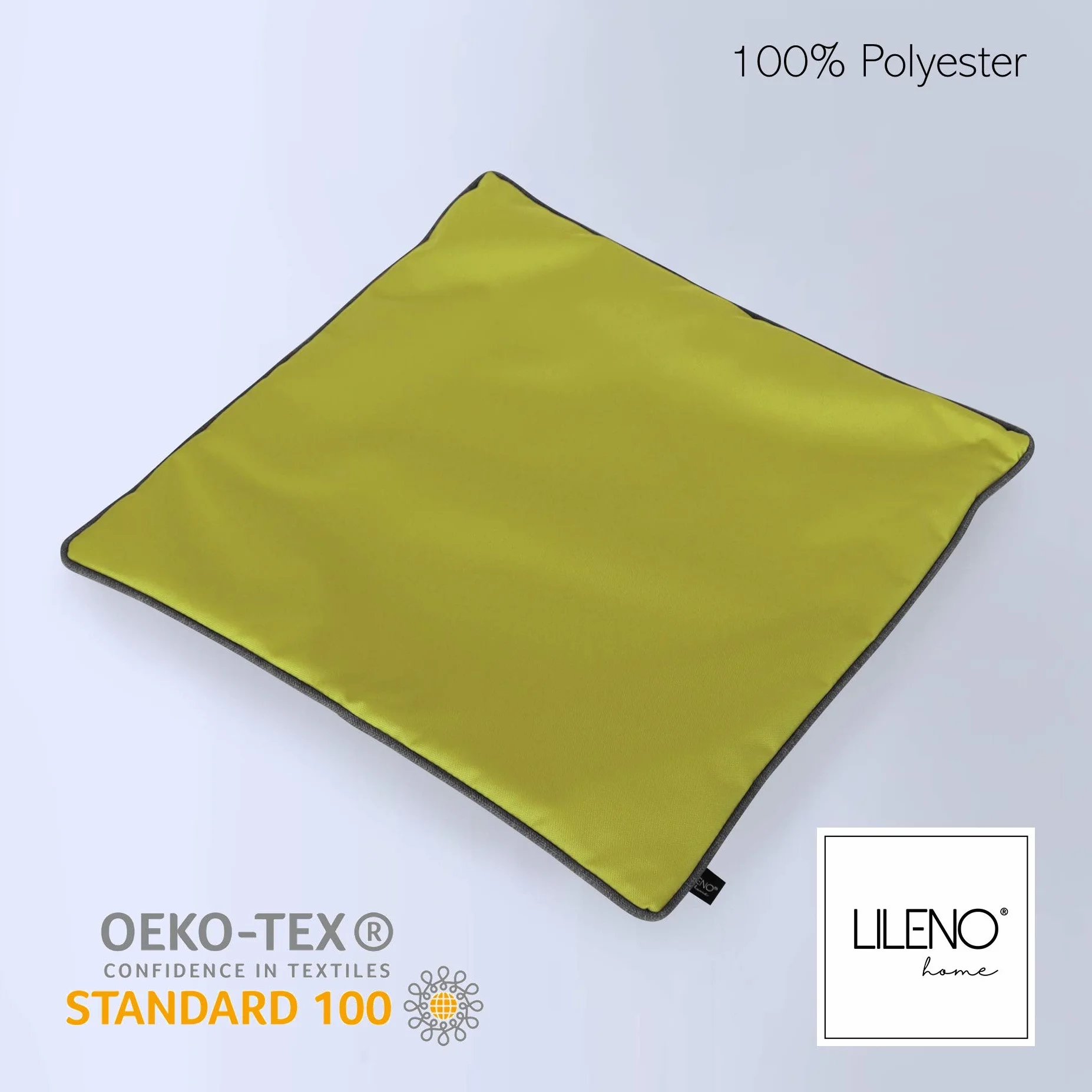 LILENO HOME Cuscino 60 x 60 cm [set da 2] – Federa impermeabile per cuscino da giardino o cuscino decorativo, per interni ed esterni