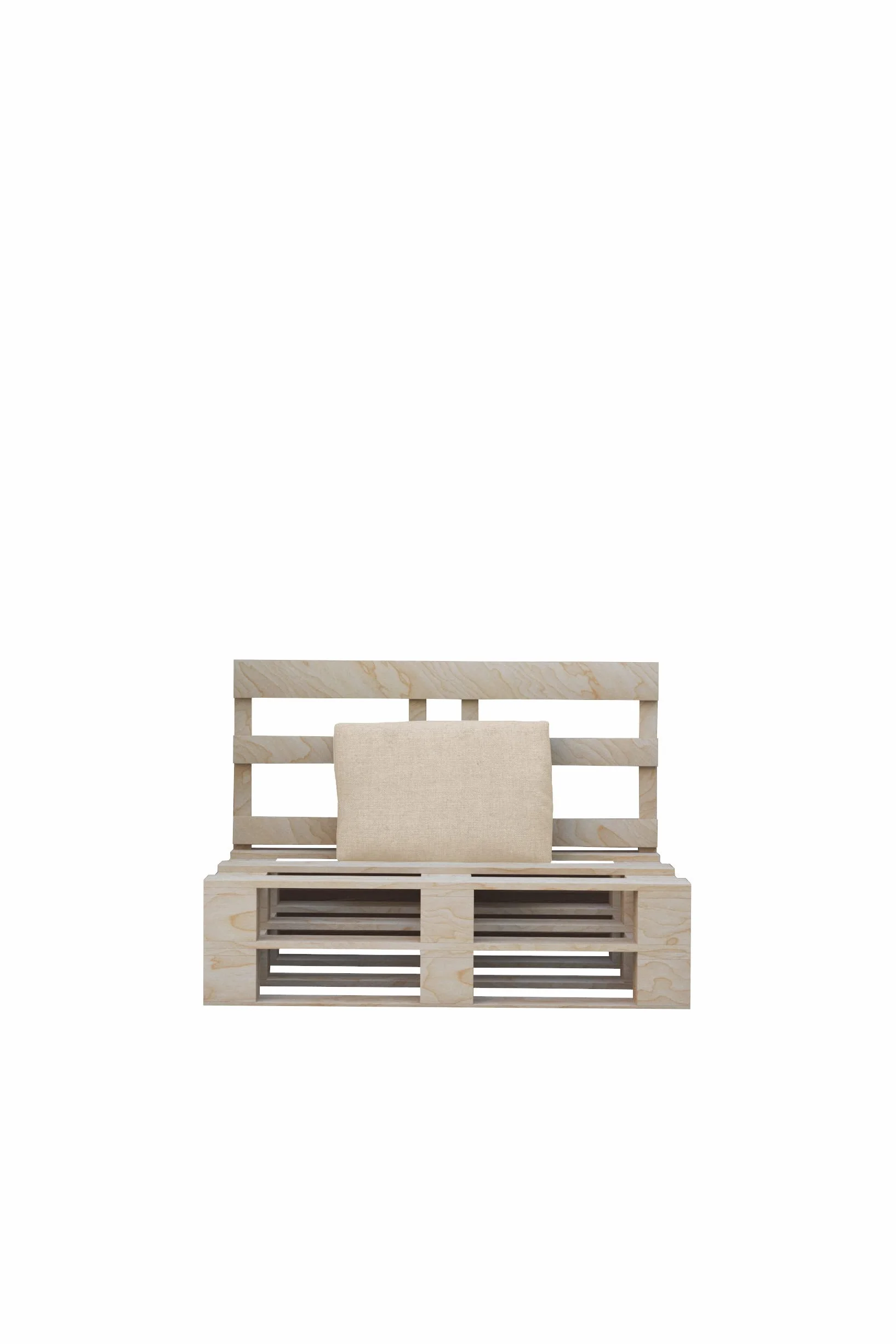 chilly pilley Cuscini Per Pallet Cuscini Da Giardino Sfoderabili Lavabili Cuscini Per Pallet Euro Con Cerniera Molti Colori E Dimensioni (Schienale 60x40x12 Crema)