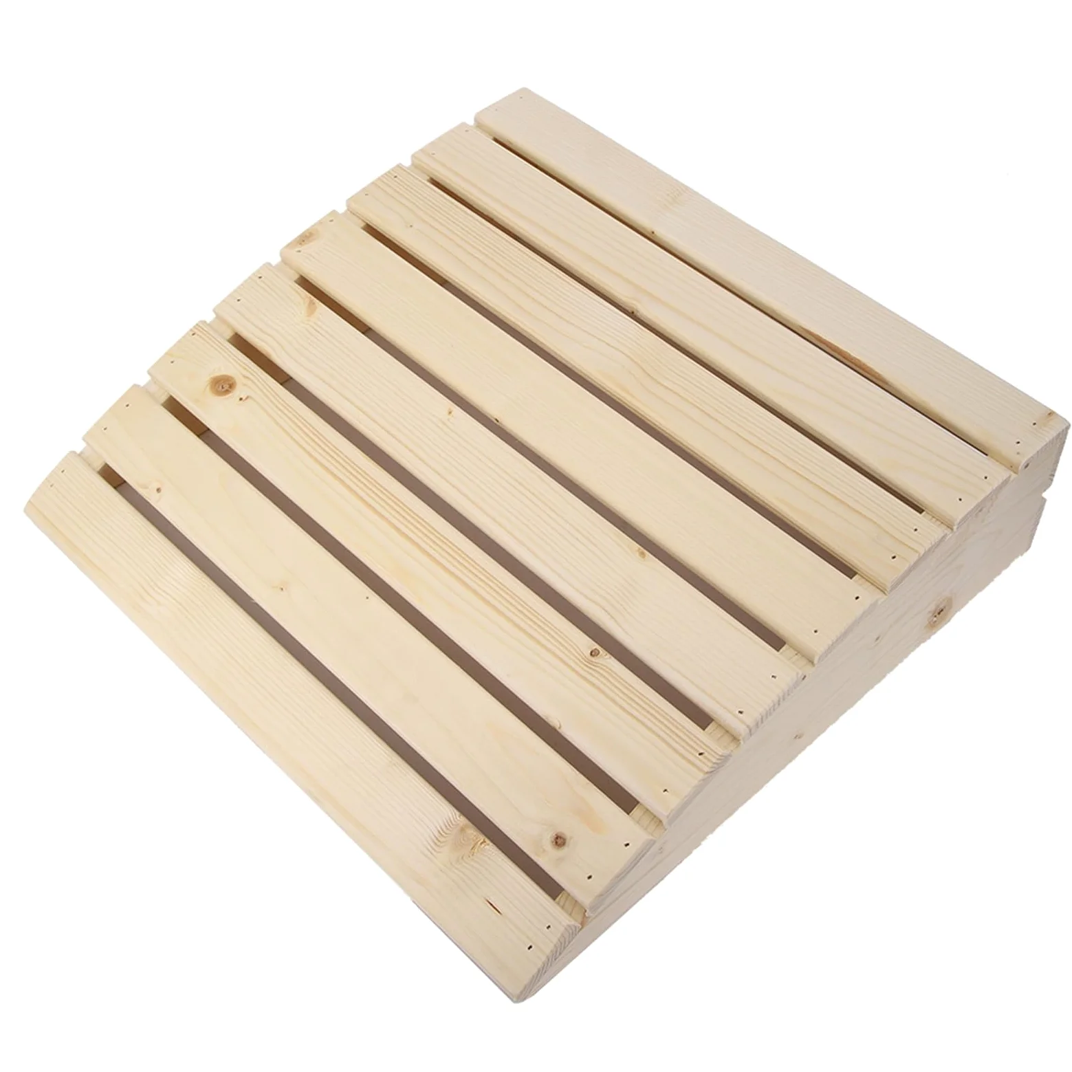 Zerodis Poggiatesta in legno per sauna, cuscino in legno di pino, accessori sauna