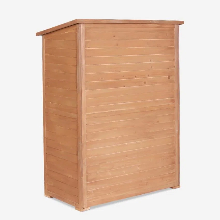 Produce Shop Casetta Armadio da Esterno in Legno Porta Attrezzi da Giardino Smew