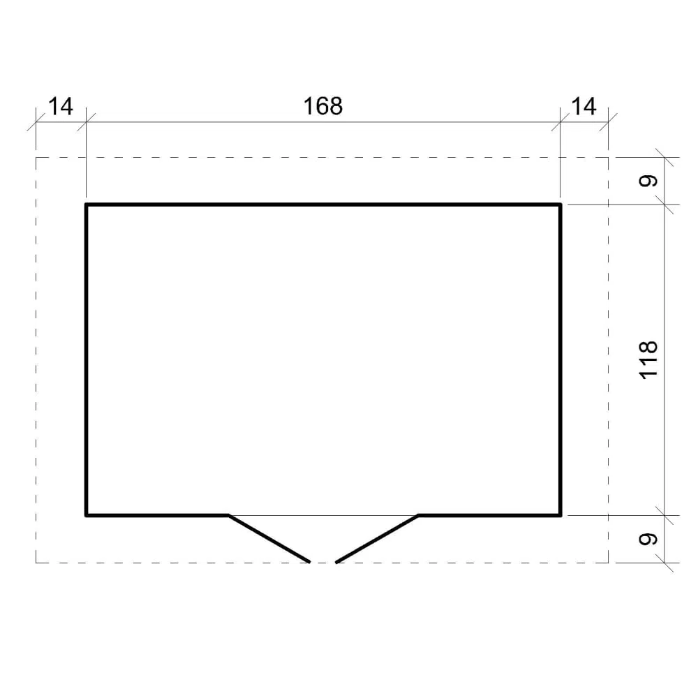 TIMBELA M367C Casetta da Giardino in Legno per Esterni - L196xL136xA218 cm/ 1.98 m2 - Piccola Casetta in Legno, Rimessa Attrezzi, Deposito Bici