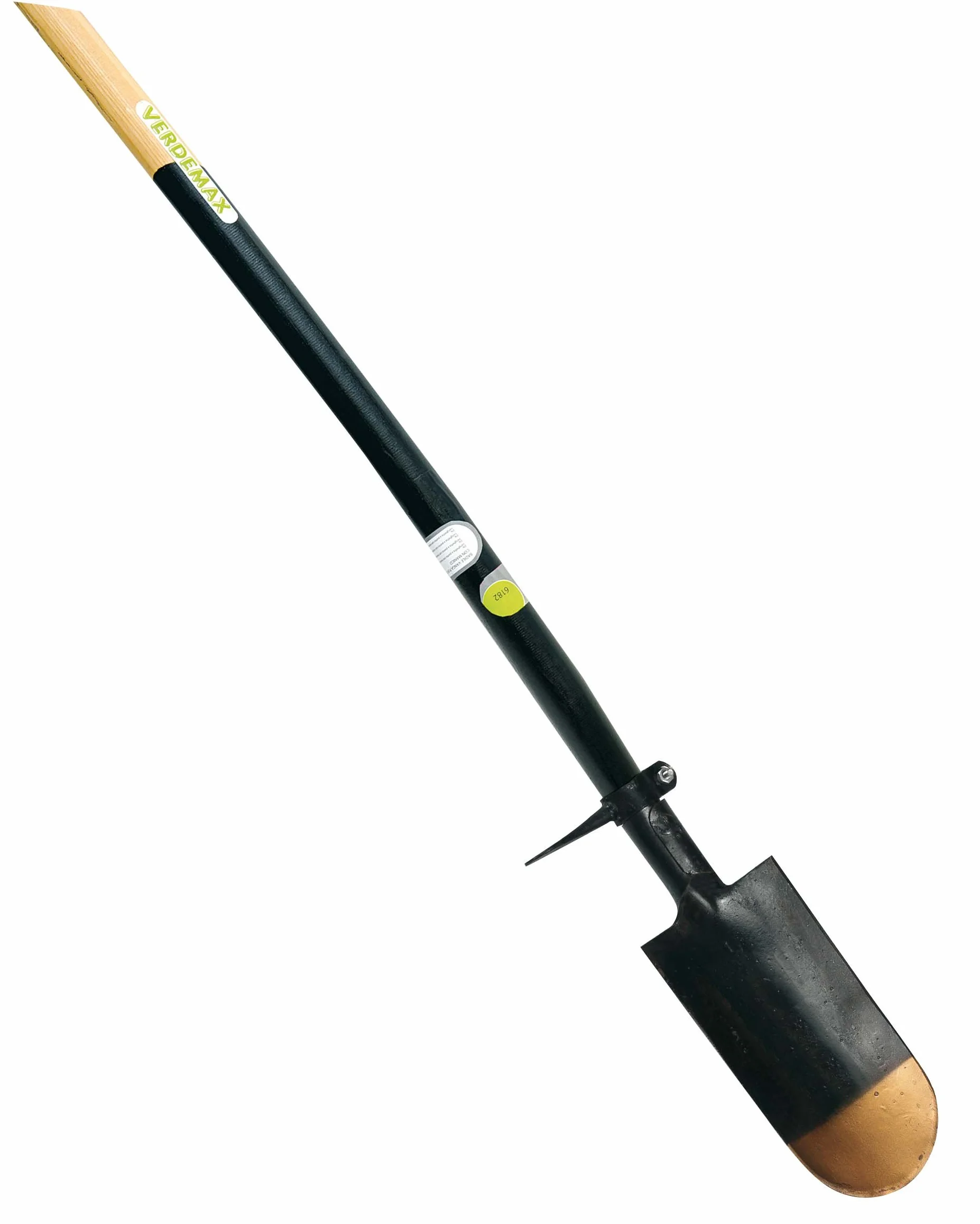Verdemax 6181 - Vanga da Scarico con Manico in Legno di faggio FSC, 16 x 32 x 130 cm