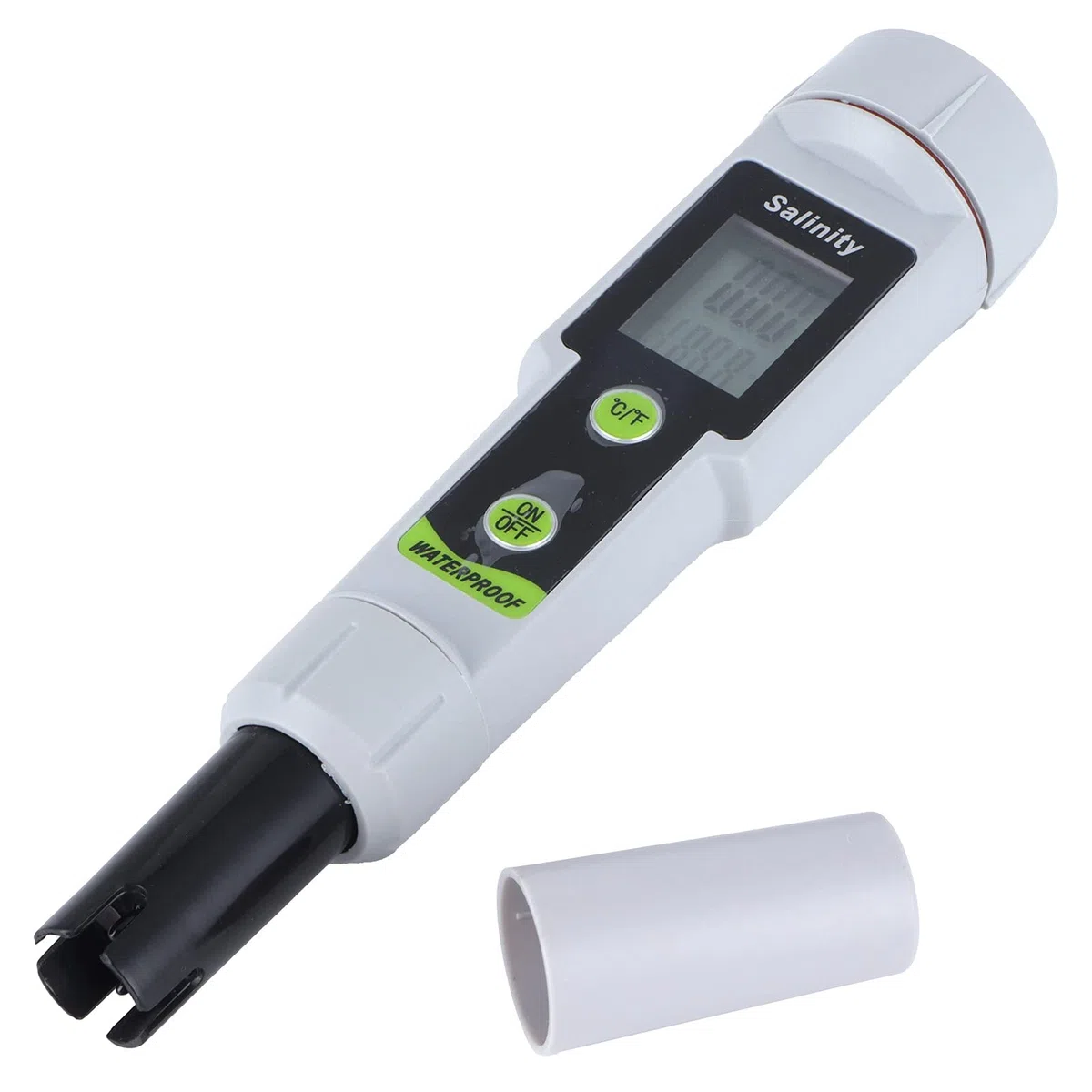 BuyWeek Misuratore di Salinità Digitale 2 in 1 Penna Tester con Cacciavite per Piscine Pesca
