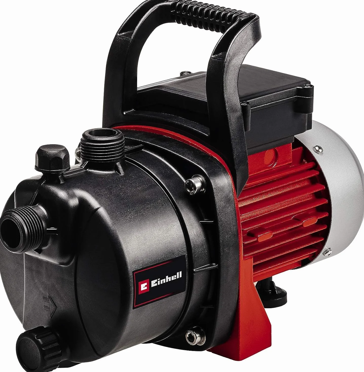Einhell Pompa Da Giardino Gc-Gp 6538, 650 W, Pressione 3,6 Bar, Portata 3.800 L/H, Rosso Nero, 36.5 x 20 x 22 cm