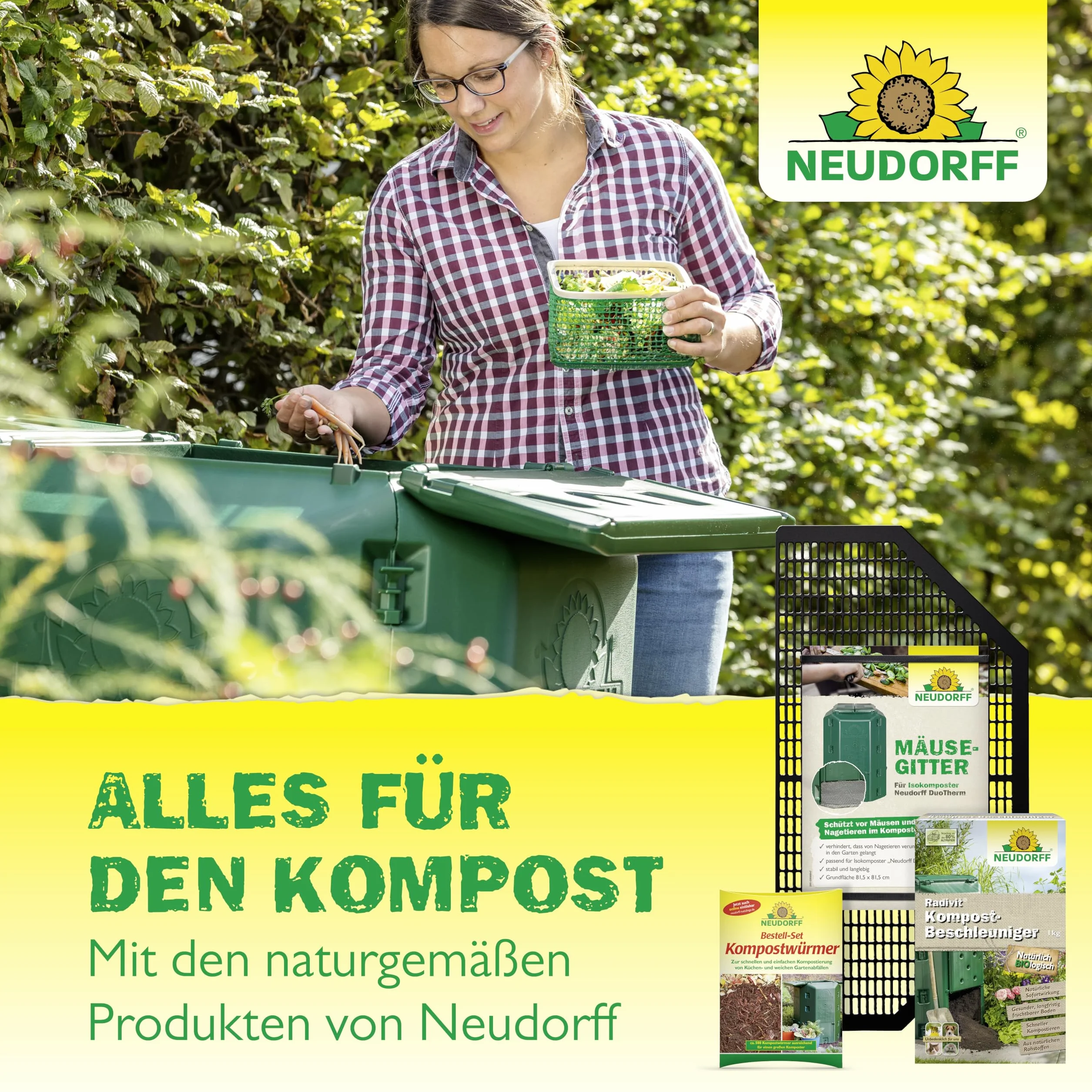 Neudorf 775 Thermo composter 530 l Duotherm