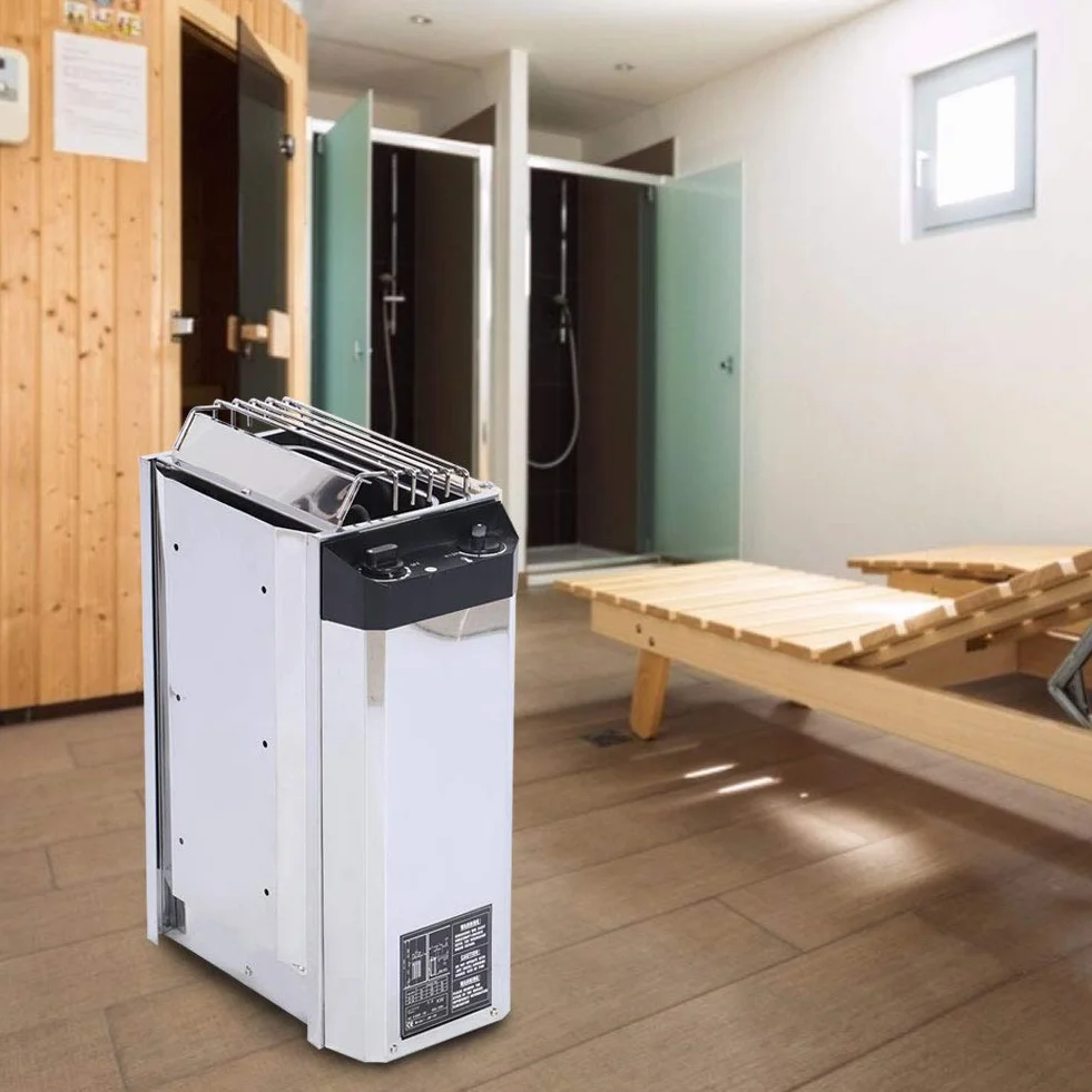 Stufa per Sauna 3KW Riscaldatore in Acciaio Inossidabile 220V