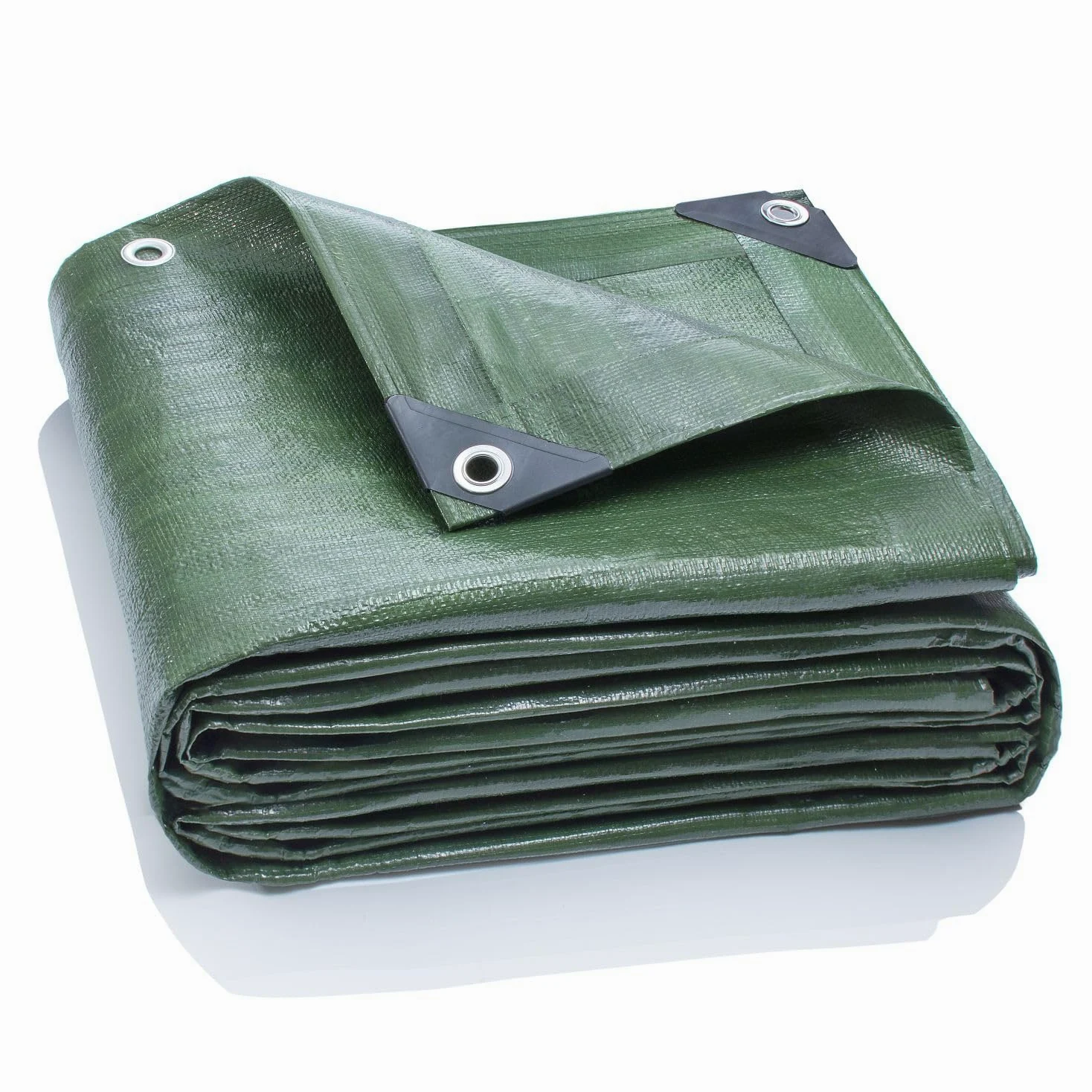 GardenMate 5m x 6m Telone in tessuto HOME&GARDEN 140g/m2 Verde - Telone di copertura - Telone di protezione - Telone per barche
