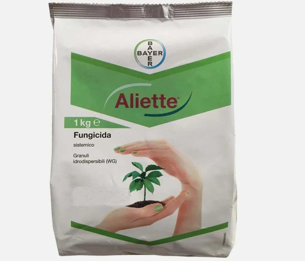 Aliette 1 kg Fungicida Sistemico in Polvere Solubile Contro Marciume Radicale