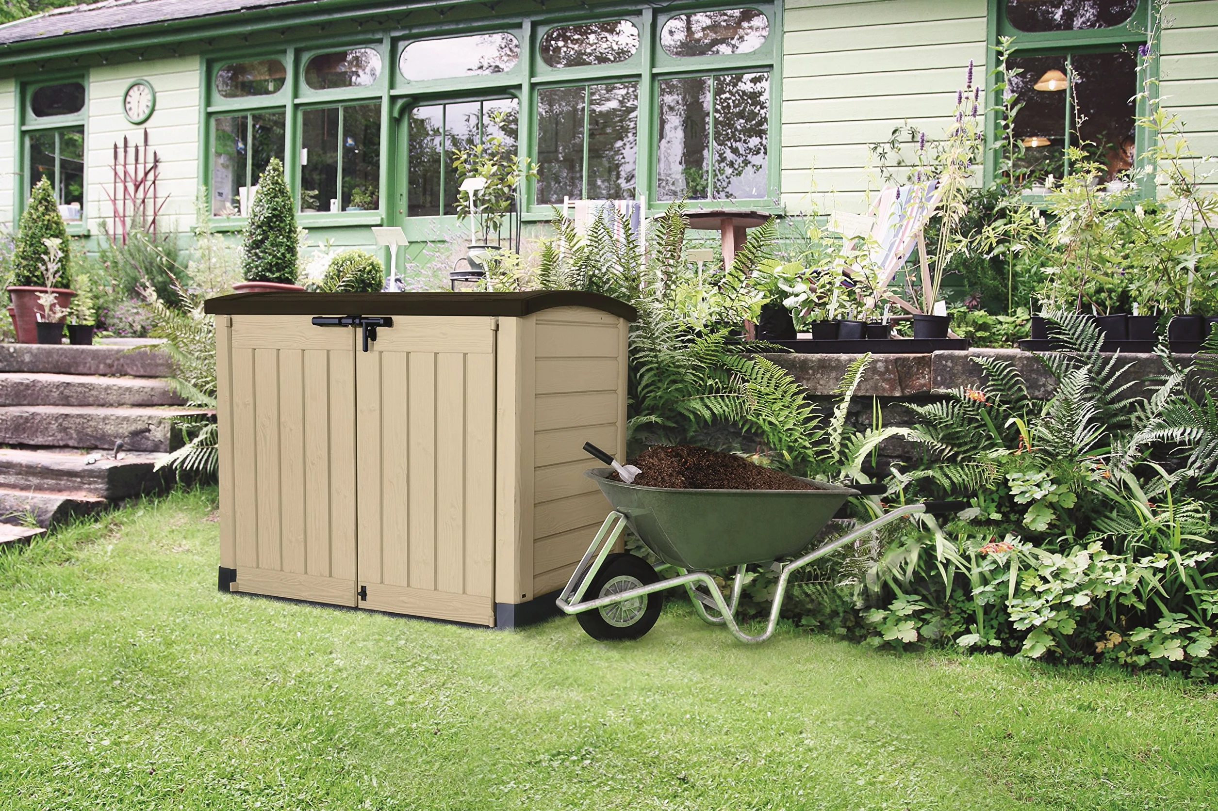 Keter Porta Attrezzi Store It Out Arc Beige 146x82x120 cm