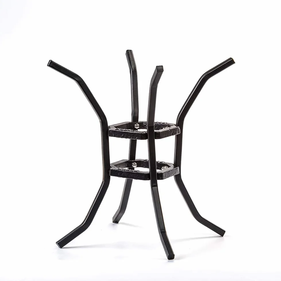 Lodge Campfire Cooking Stand, Supporto per Fuoco e Cuoco, Nero, 20 cm