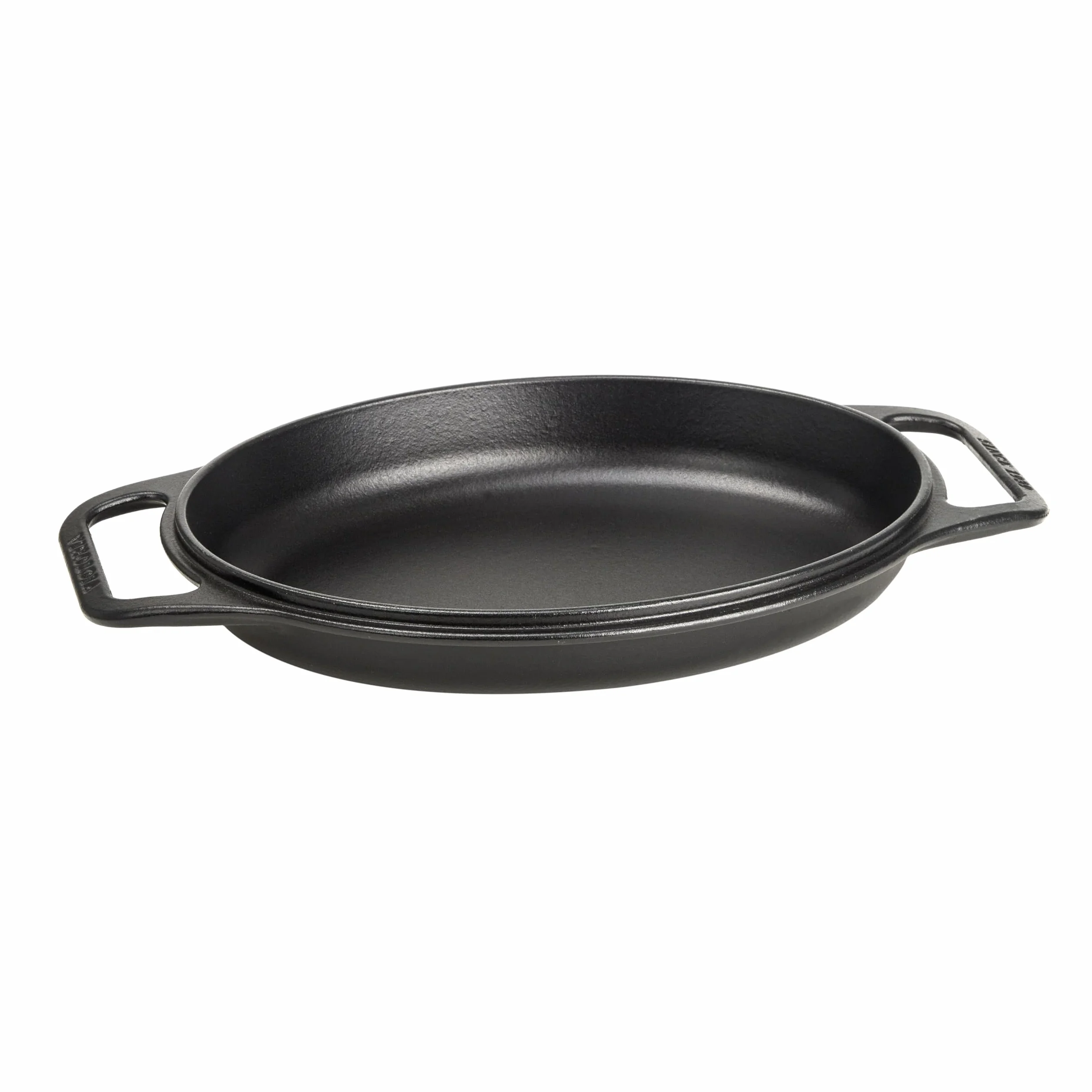 Victoria Forno Olandese, Pentola et Padella Induzione Ghisa Smaltata 31 cm Ovale, Cocotte 5,7L, Senza PTFE né PFOA, Adatta per Fuoco, Barbecue, Forno, Vetroceramica, Gas