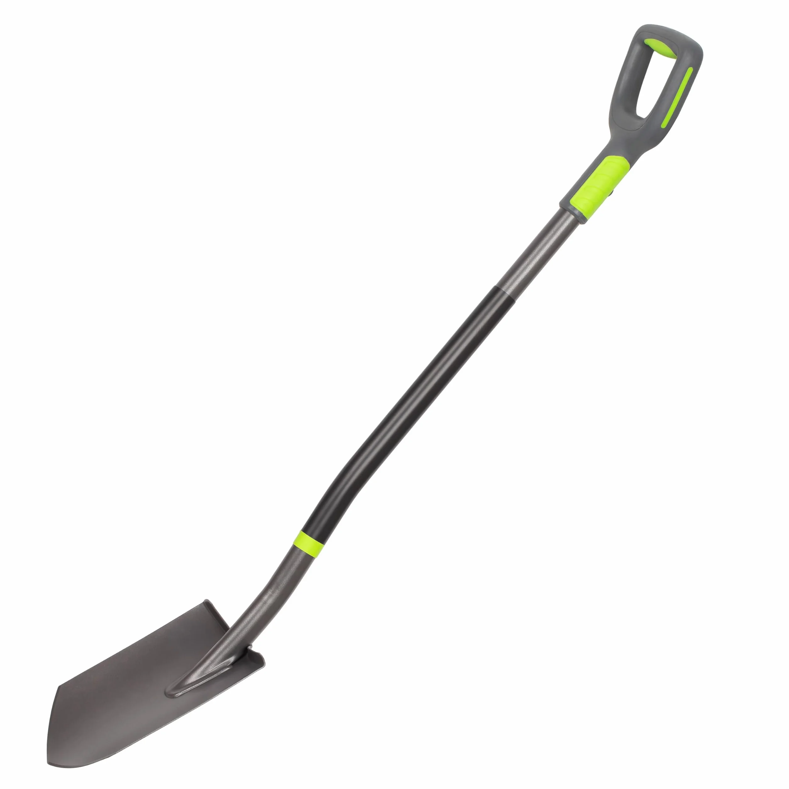 Mivos Vanga a Punta Professionale per Giardino – Pala con Lama Appuntita in Acciaio al Boro Temprato - 121 cm - Vanga da Scavo per Lavori di Giardinaggio e Costruzione – Made in EU