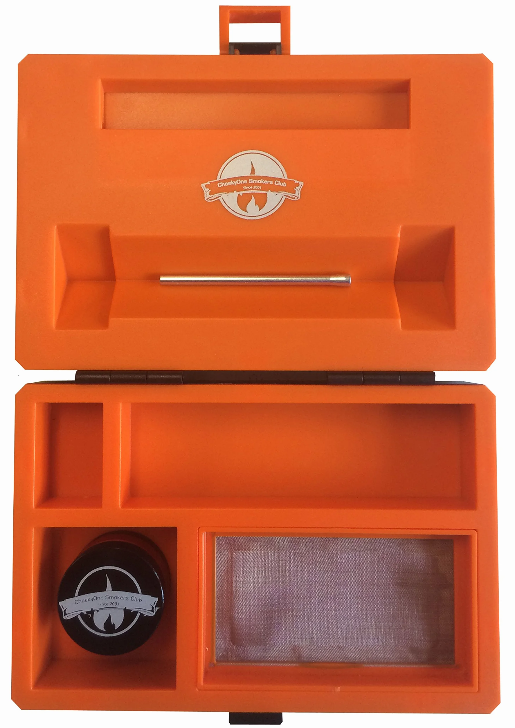 Cheeky One Smokers Club 2016 Box with 3 Part Metal Grinder
