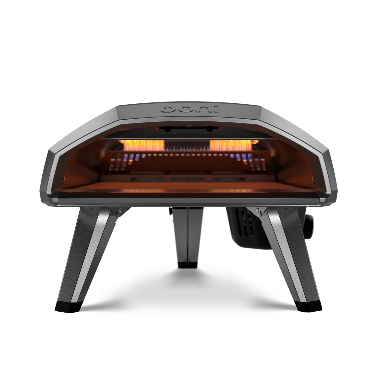 Ooni Koda 2 Forno Pizza a Gas 14" Nero Grigio Portatile Tecnologia G2 30mBar