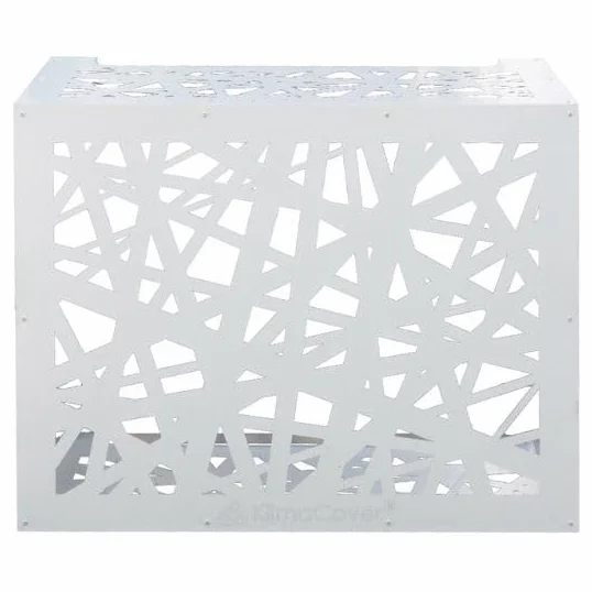 San Marco Glam copri condizionatore esterno alluminio bianco L