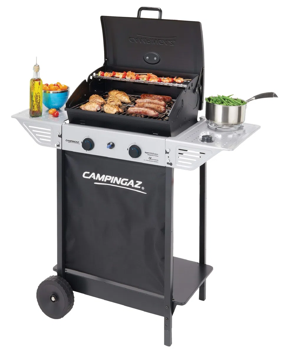 Campingaz Xpert 100 Ls Plus Rocky Grill A Roccia Lavica 98x48x124 cm 18 kg Nero