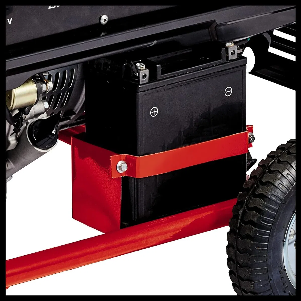 Einhell Generatore di corrente (a benzina) TC-PG 65/E5 (potenza continua 3,2 kW a 230 V e 3,6 kW a 400 V, corrente nominale da 13 A a 230 V, serbatoio da 25 l per benzina Super E5)