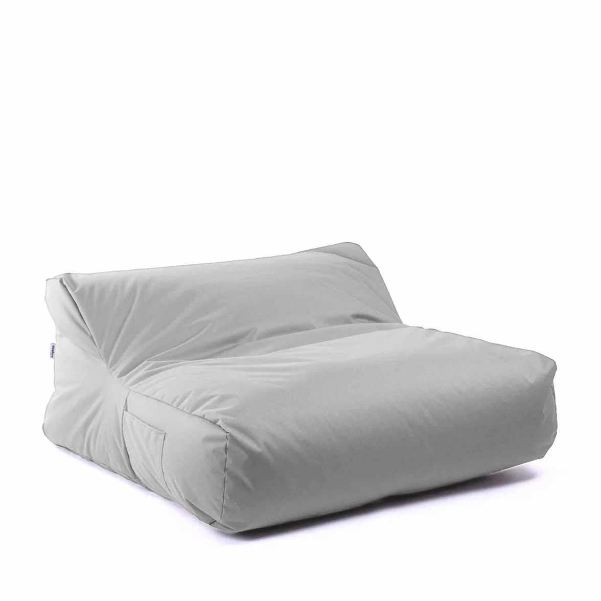 Avalon Pouf poltrona doppia XL Gaia Dim: 125x120 cm in tessuto poliestere - sfoderabile - imbottita - per interno ed esterno Colore Grigio