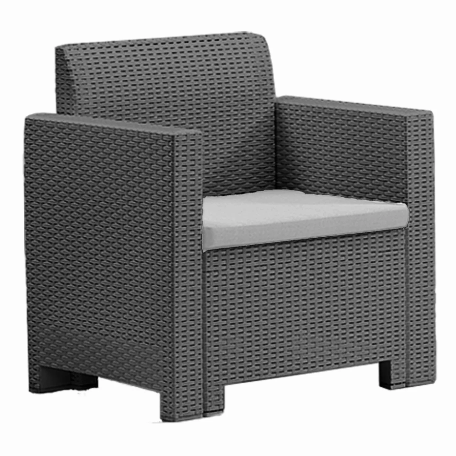 BICA 9067.4 Nebraska 2 Salottini 281 x 155 x 79 cm Antracite