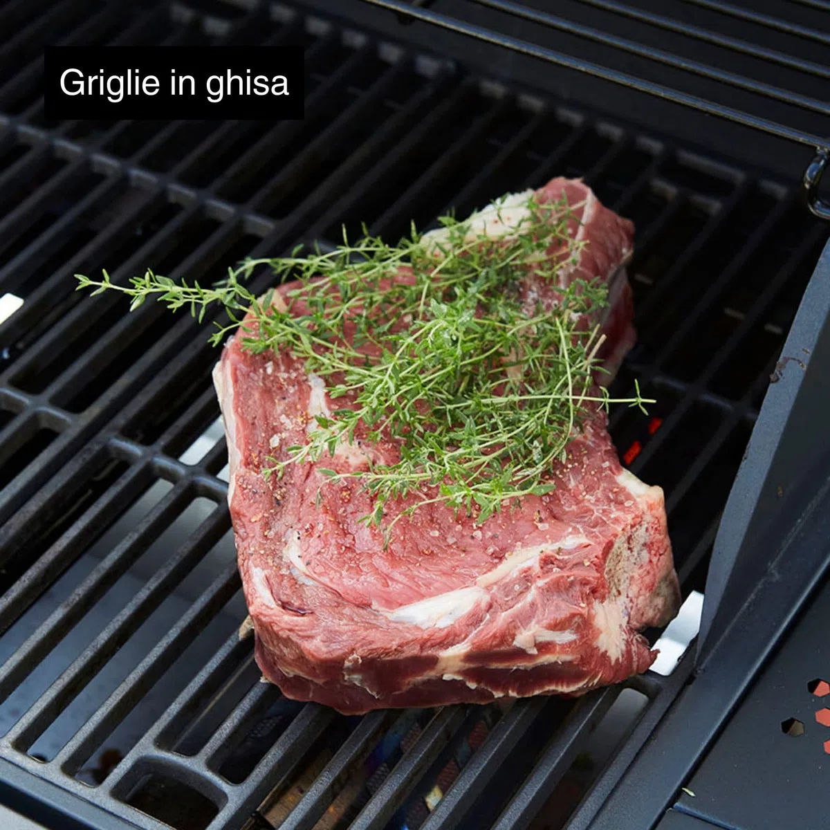 Barbecook grill gazowy Luca 412 145.4x60.3x112.3cm czarny z szafką i palnikiem bocznym