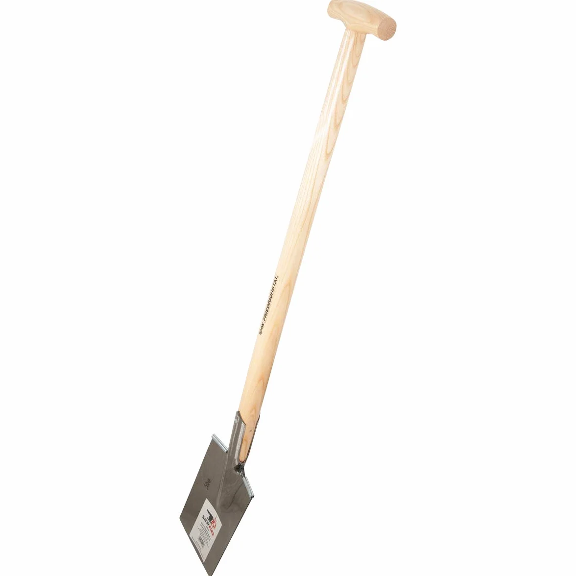 SHW-FIRE - Vanga da giardinaggio, 93 cm, leggera e stabile, manico a T
