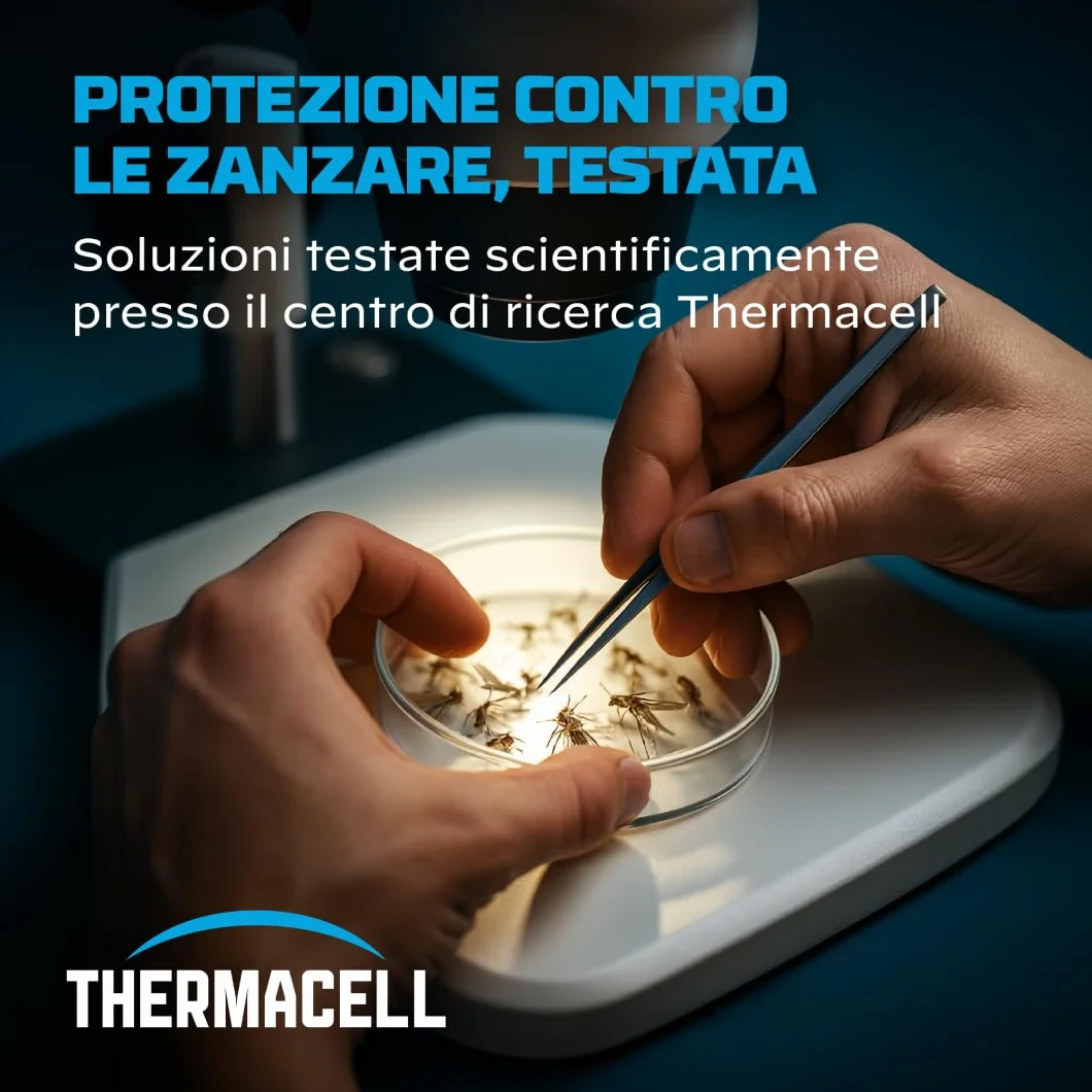 Thermacell Mini Halo Antizanzare da Esterno 21 m² Senza DEET Blu Navy