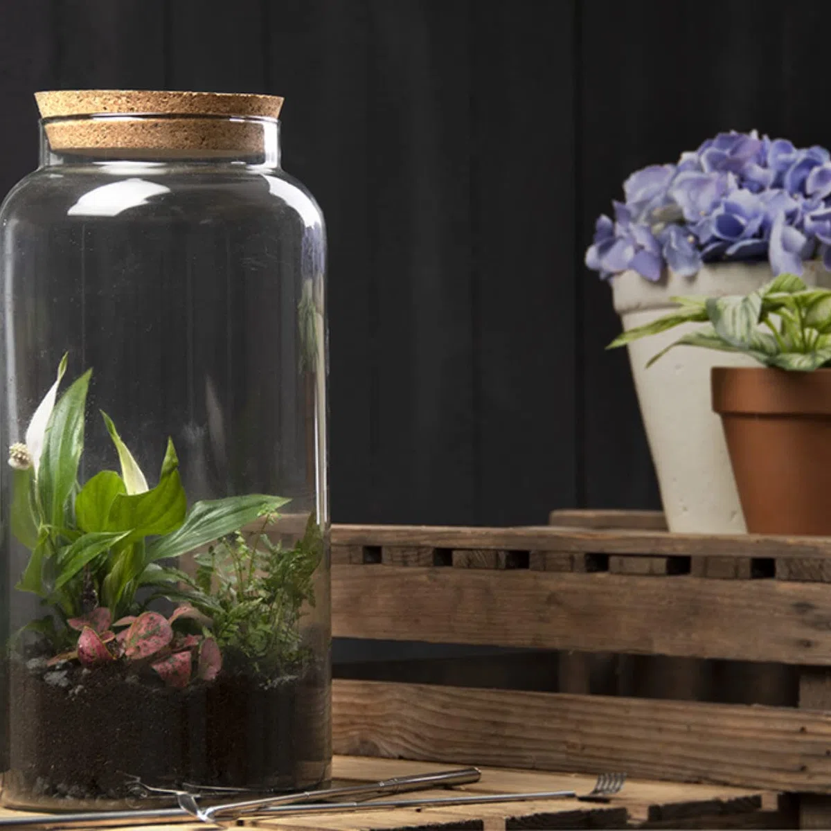 esschert Vaso per terrario, 41 cm